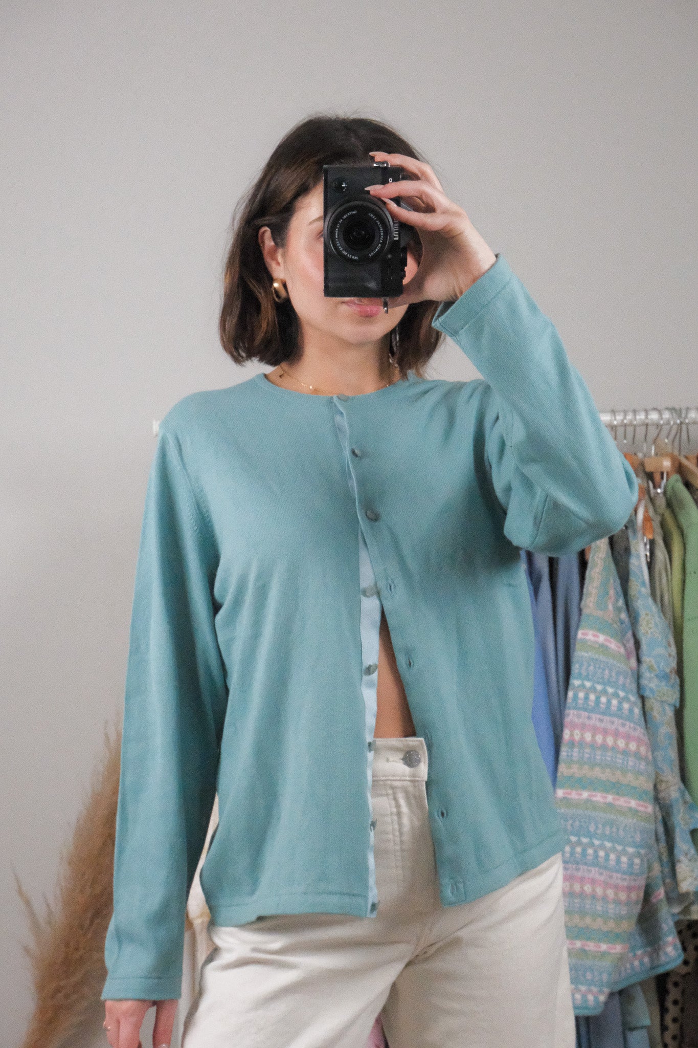Made in Canada x Vintage x Cotton Cardigan (L/XL)