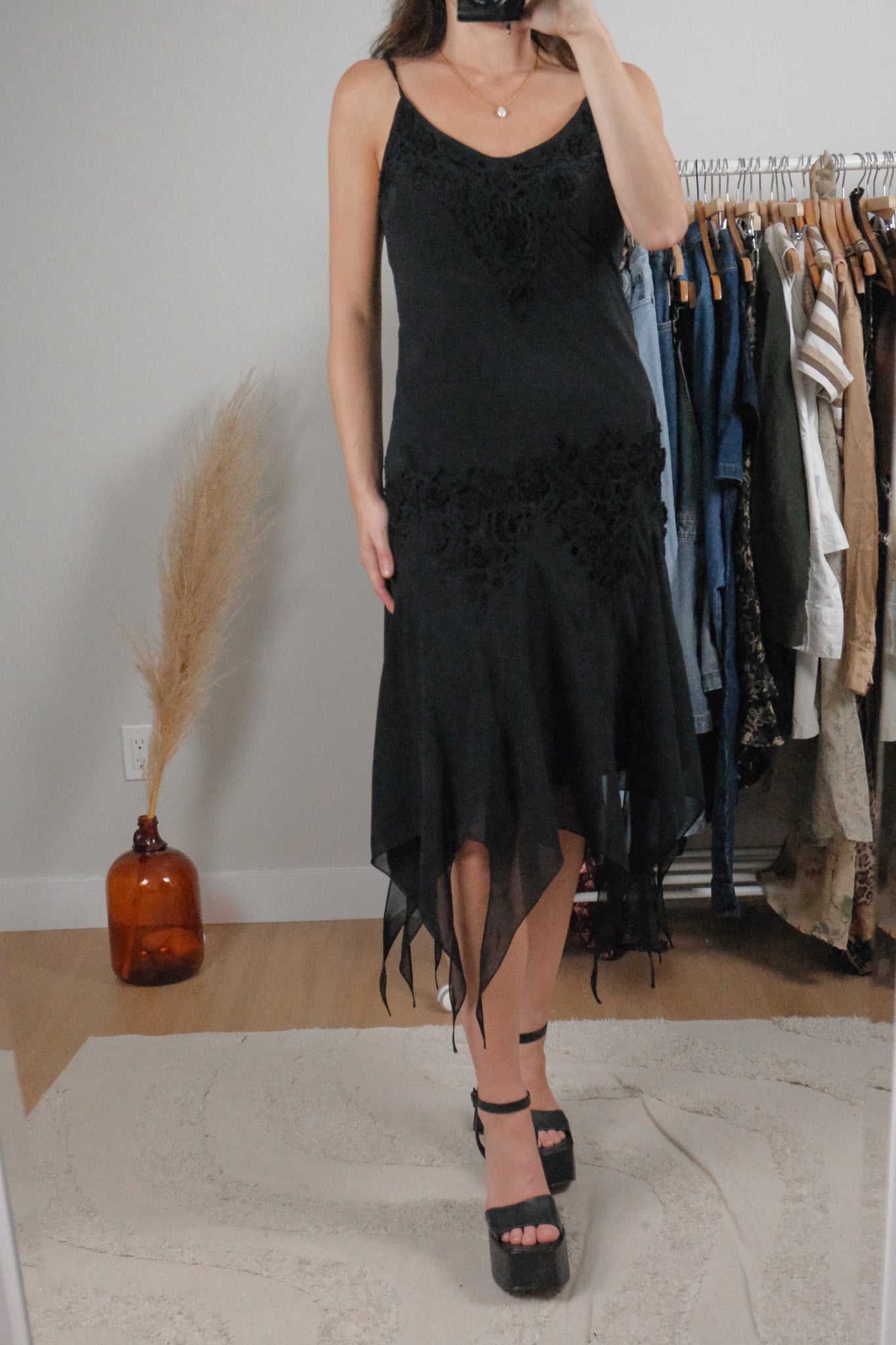 Vintage x Lace Midi Dress (10)