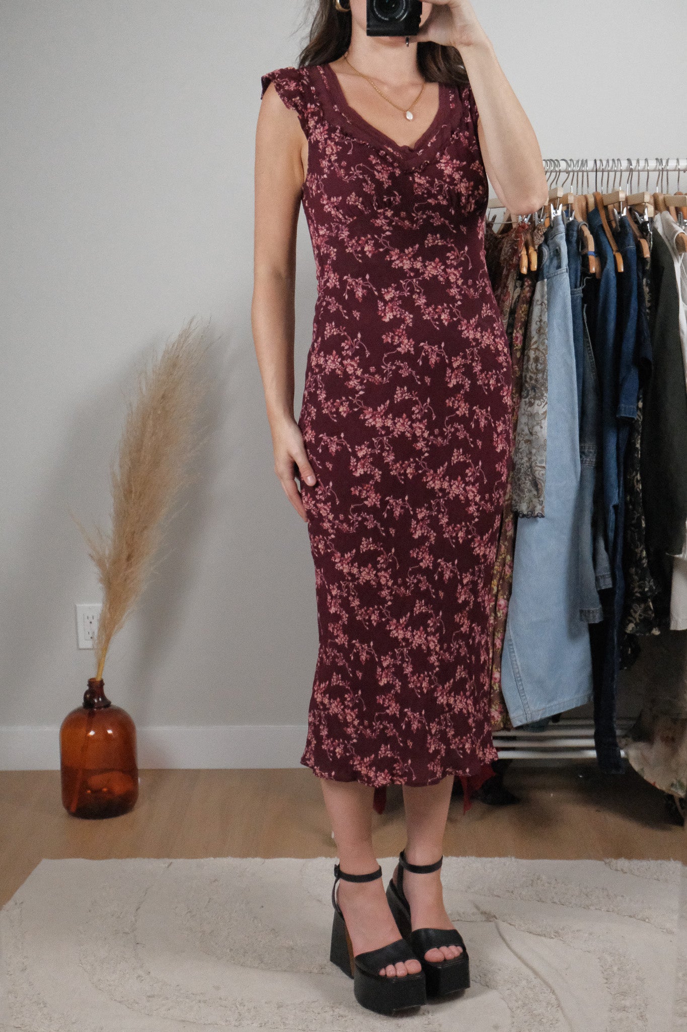 Reformation x Floral Maxi Dress (4)