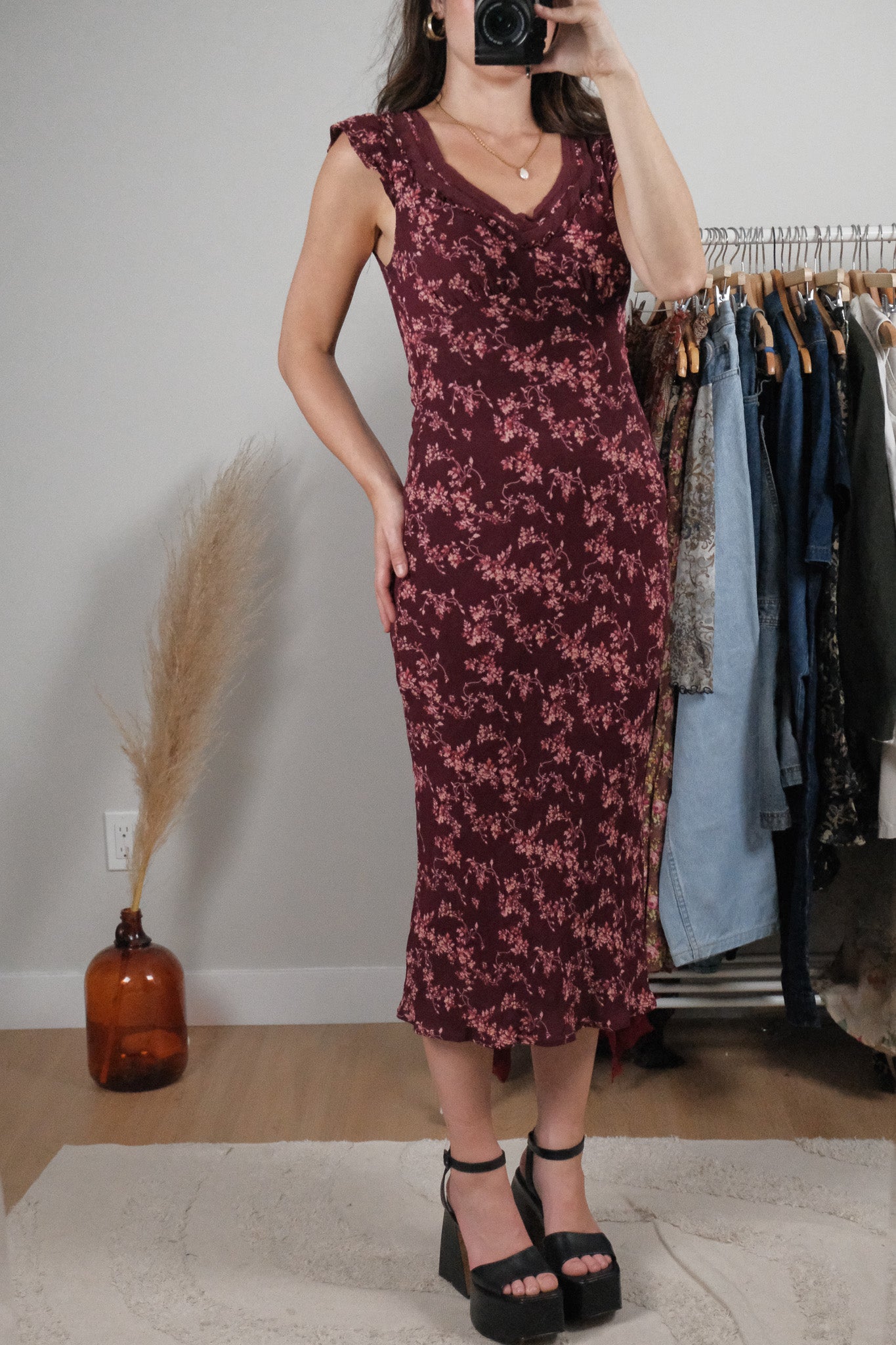 Reformation x Floral Maxi Dress (4)