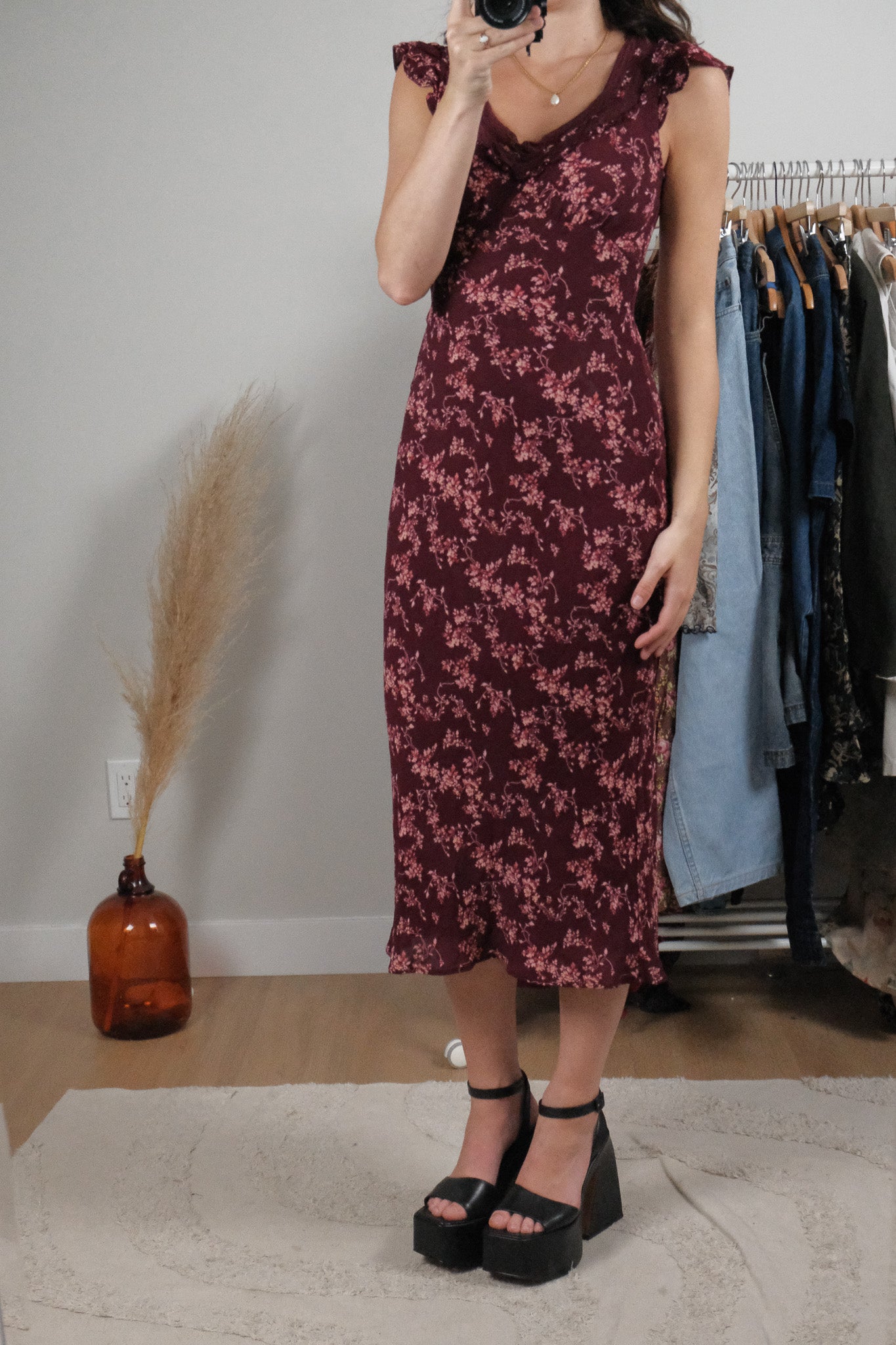 Reformation x Floral Maxi Dress (4)
