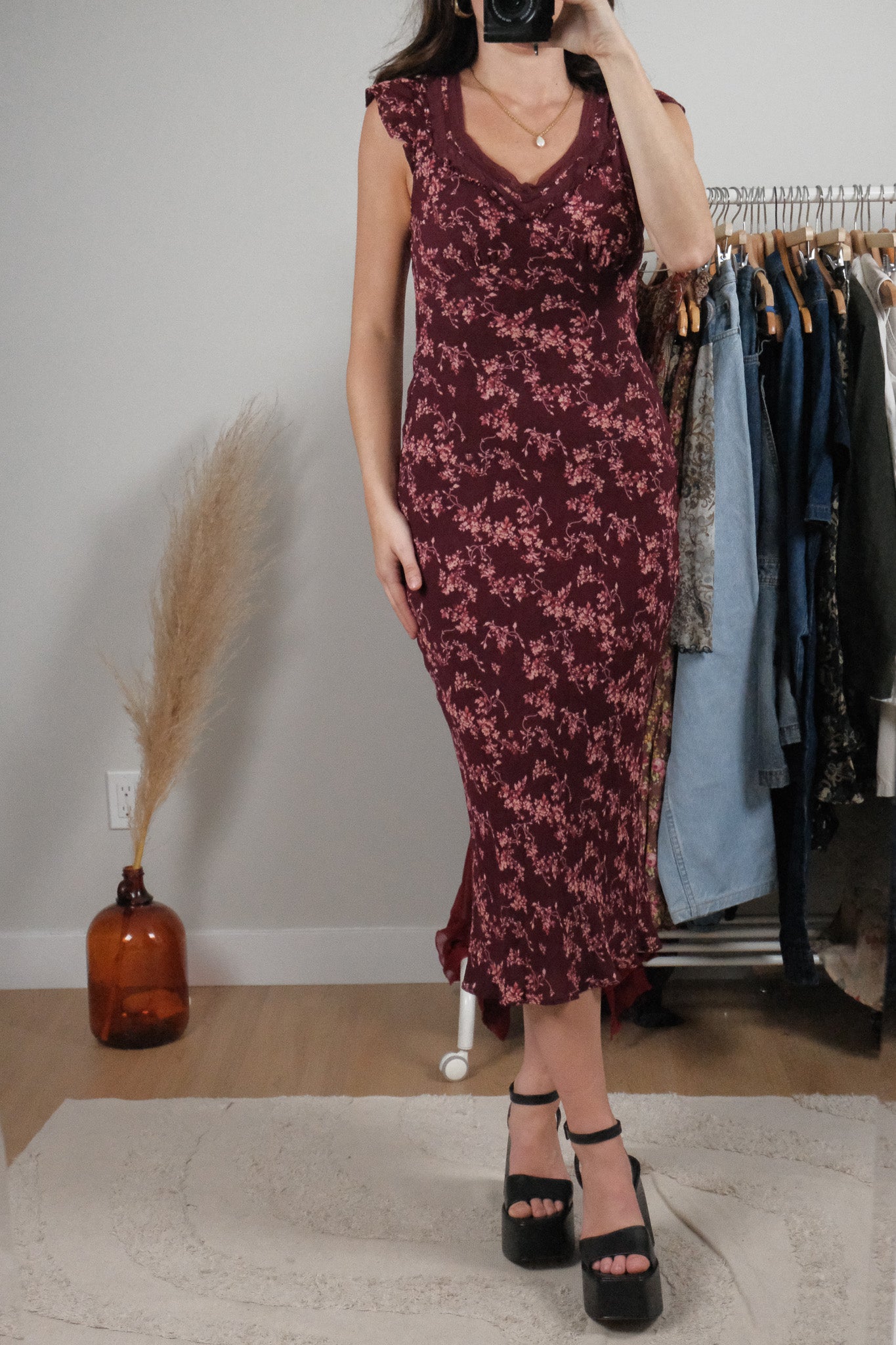 Reformation x Floral Maxi Dress (4)