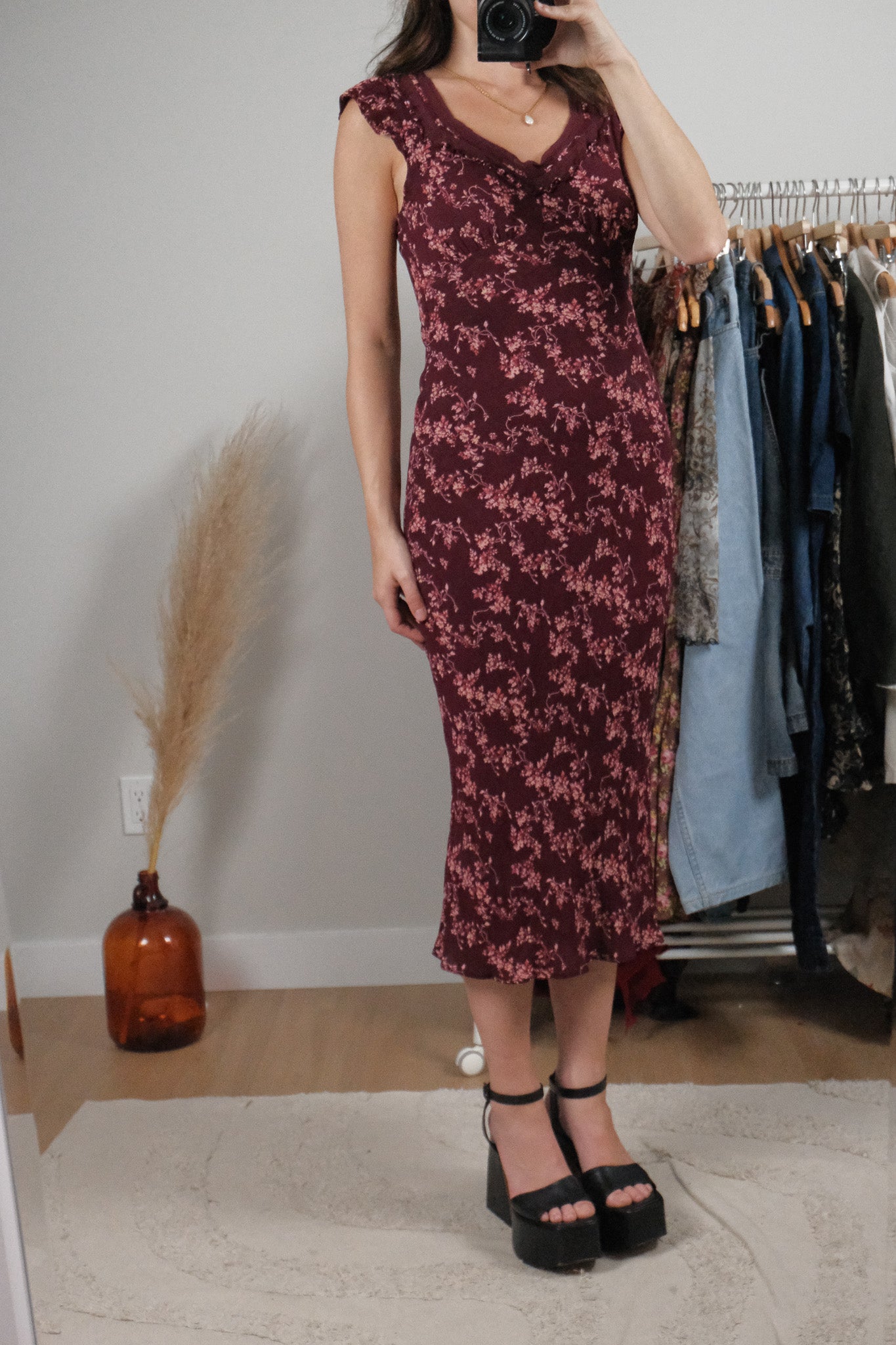 Reformation x Floral Maxi Dress (4)