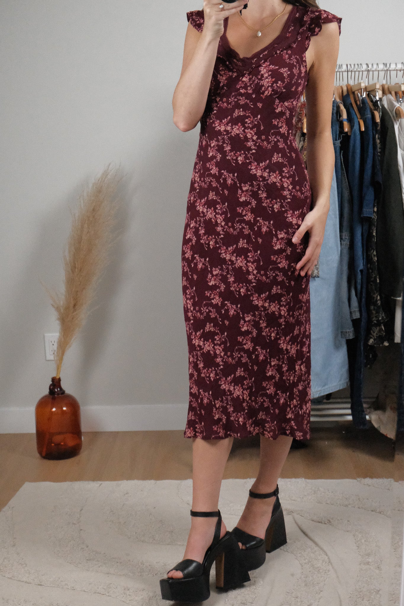 Reformation x Floral Maxi Dress (4)