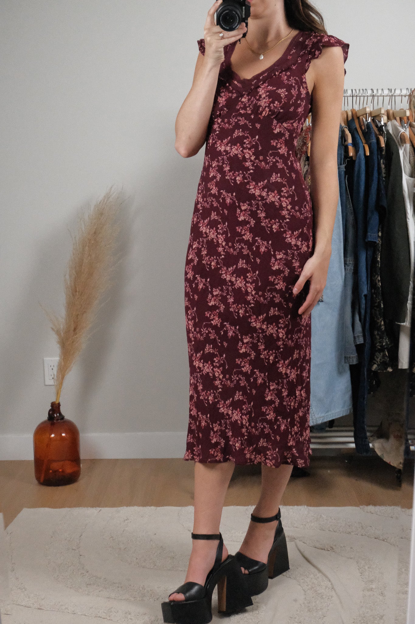 Reformation x Floral Maxi Dress (4)