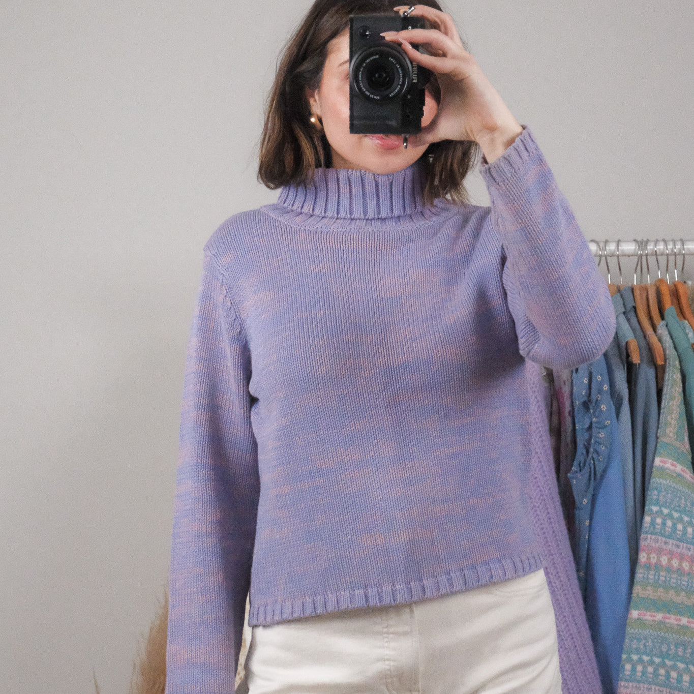Vintage x Cotton Turtleneck (S/M)