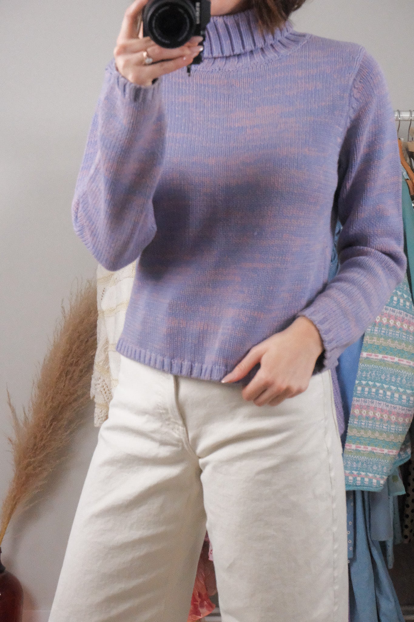 Vintage x Cotton Turtleneck (S/M)