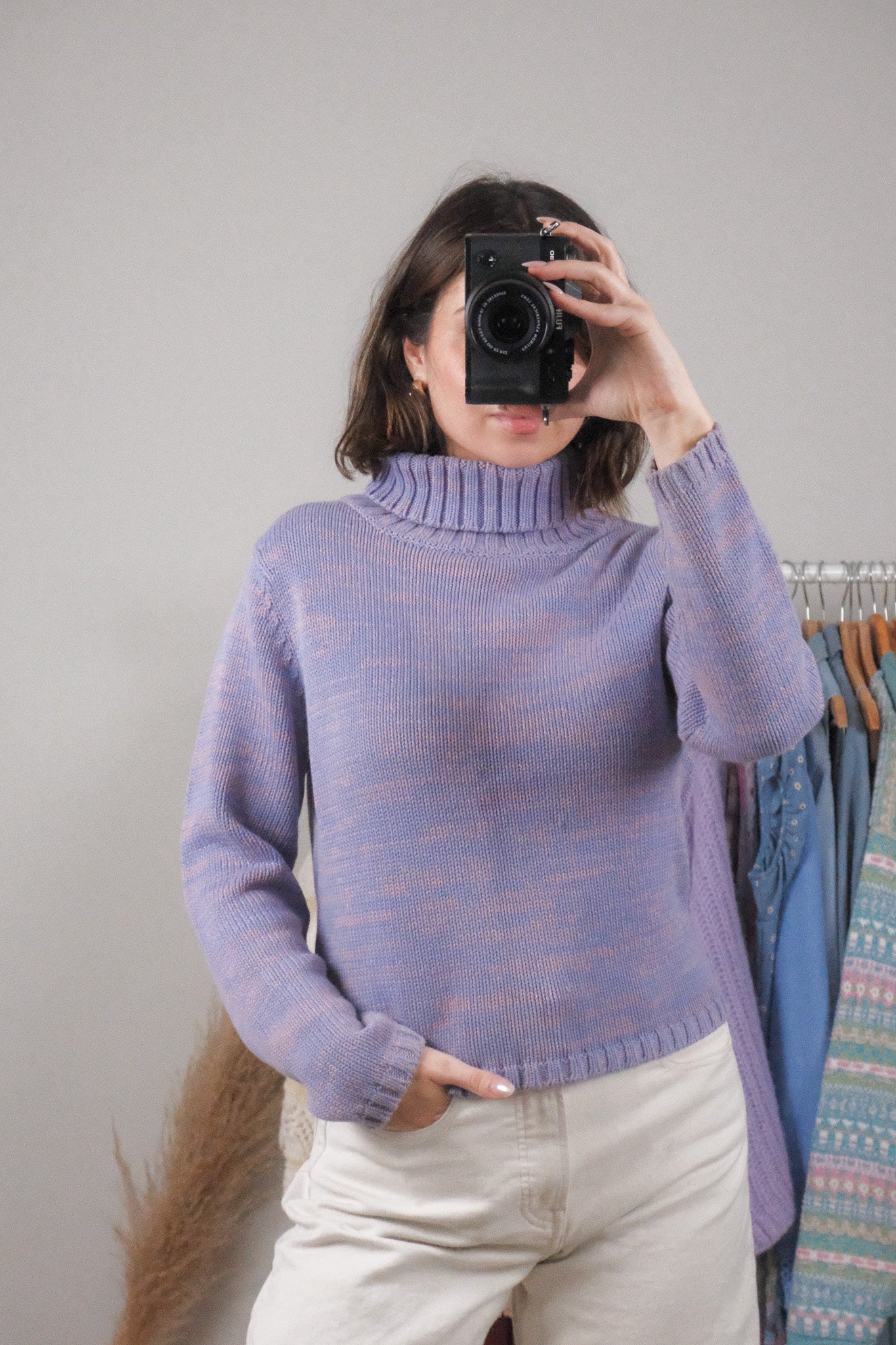 Vintage x Cotton Turtleneck (S/M)