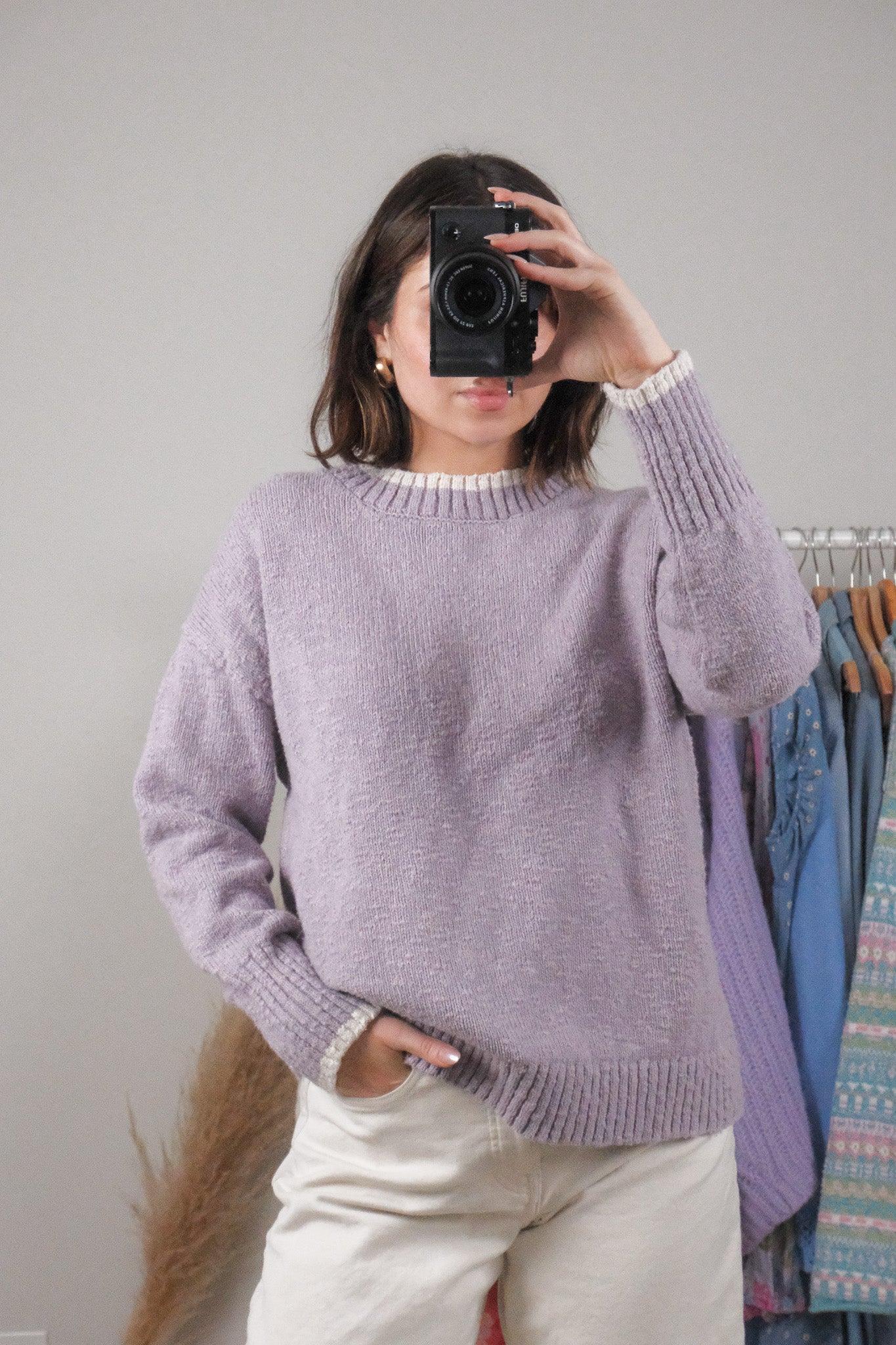 Vintage x L.L. Bean x 100% Cotton Sweater (L/XL)