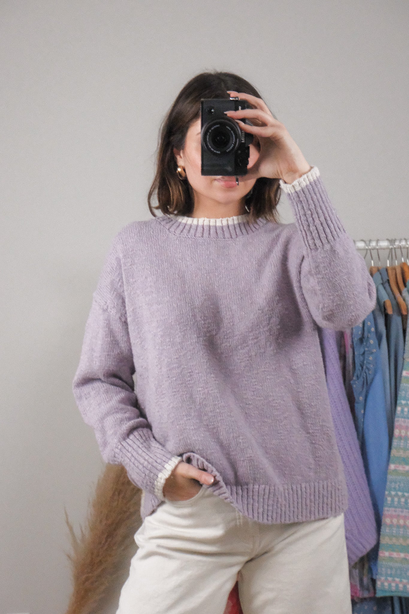 Vintage x L.L. Bean x 100% Cotton Sweater (L/XL)