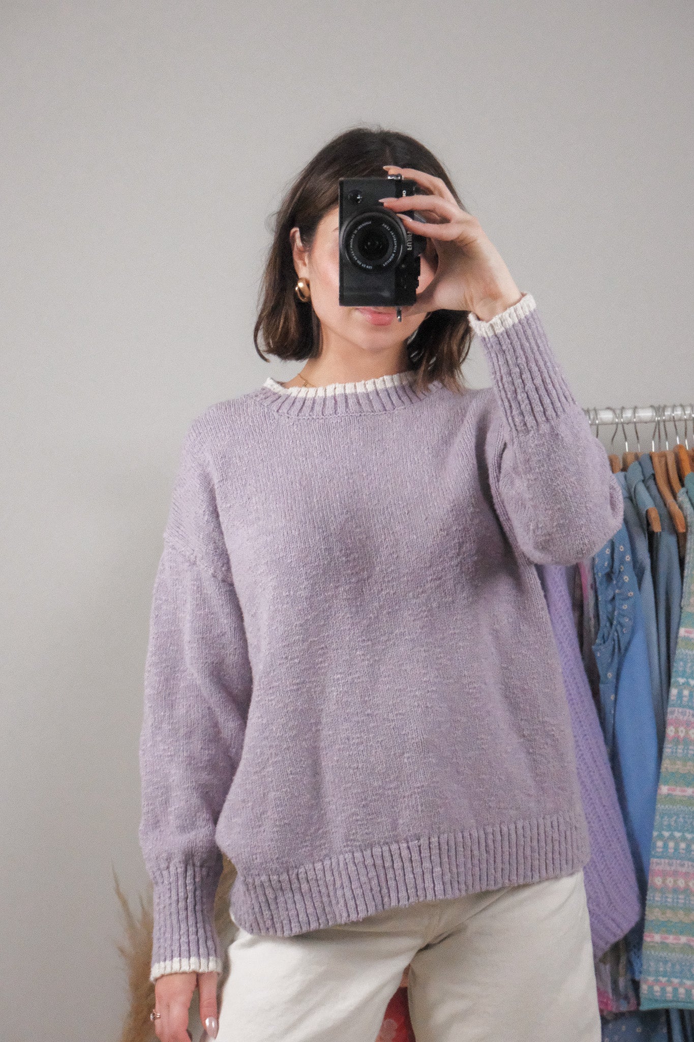 Vintage x L.L. Bean x 100% Cotton Sweater (L/XL)