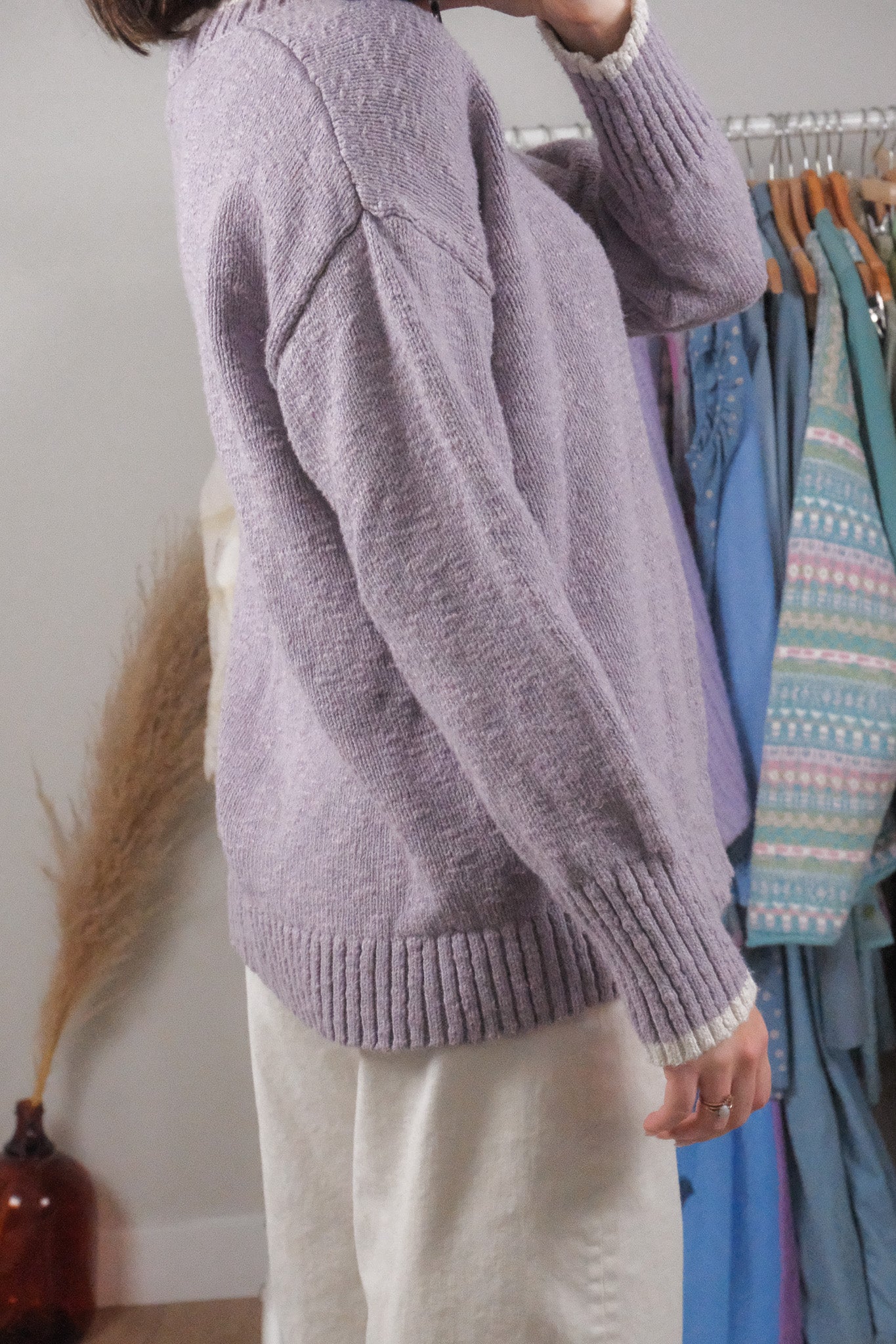 Vintage x L.L. Bean x 100% Cotton Sweater (L/XL)