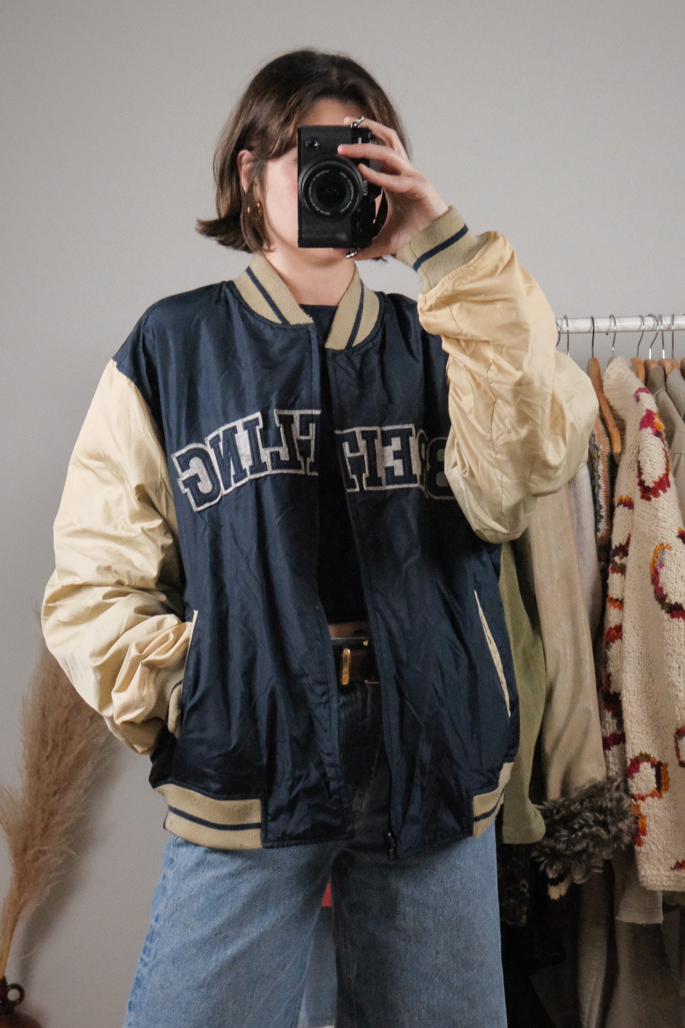 Breitling x Reversible Varsity Zip Up Jacket (L)