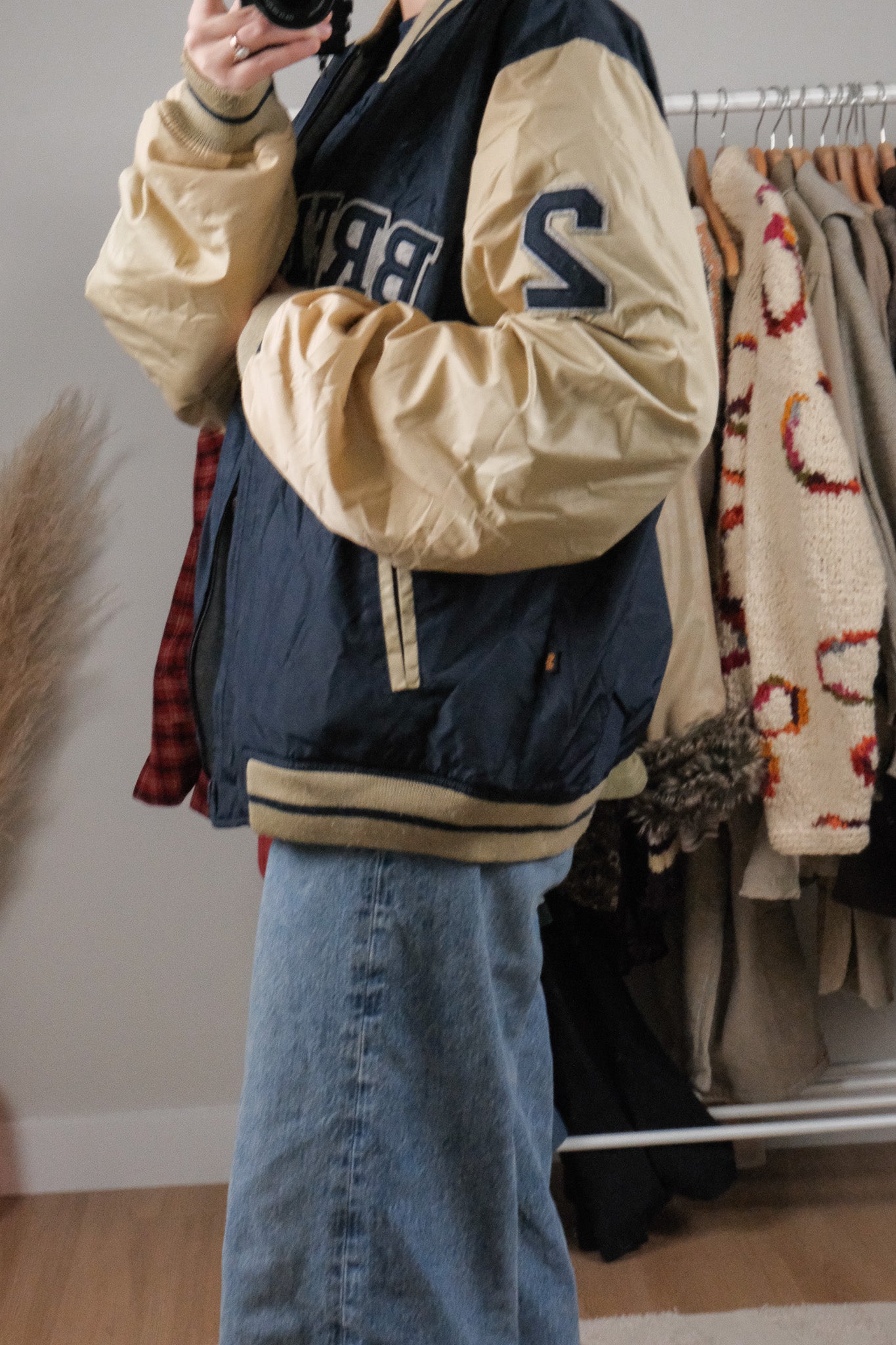 Breitling x Reversible Varsity Zip Up Jacket (L)