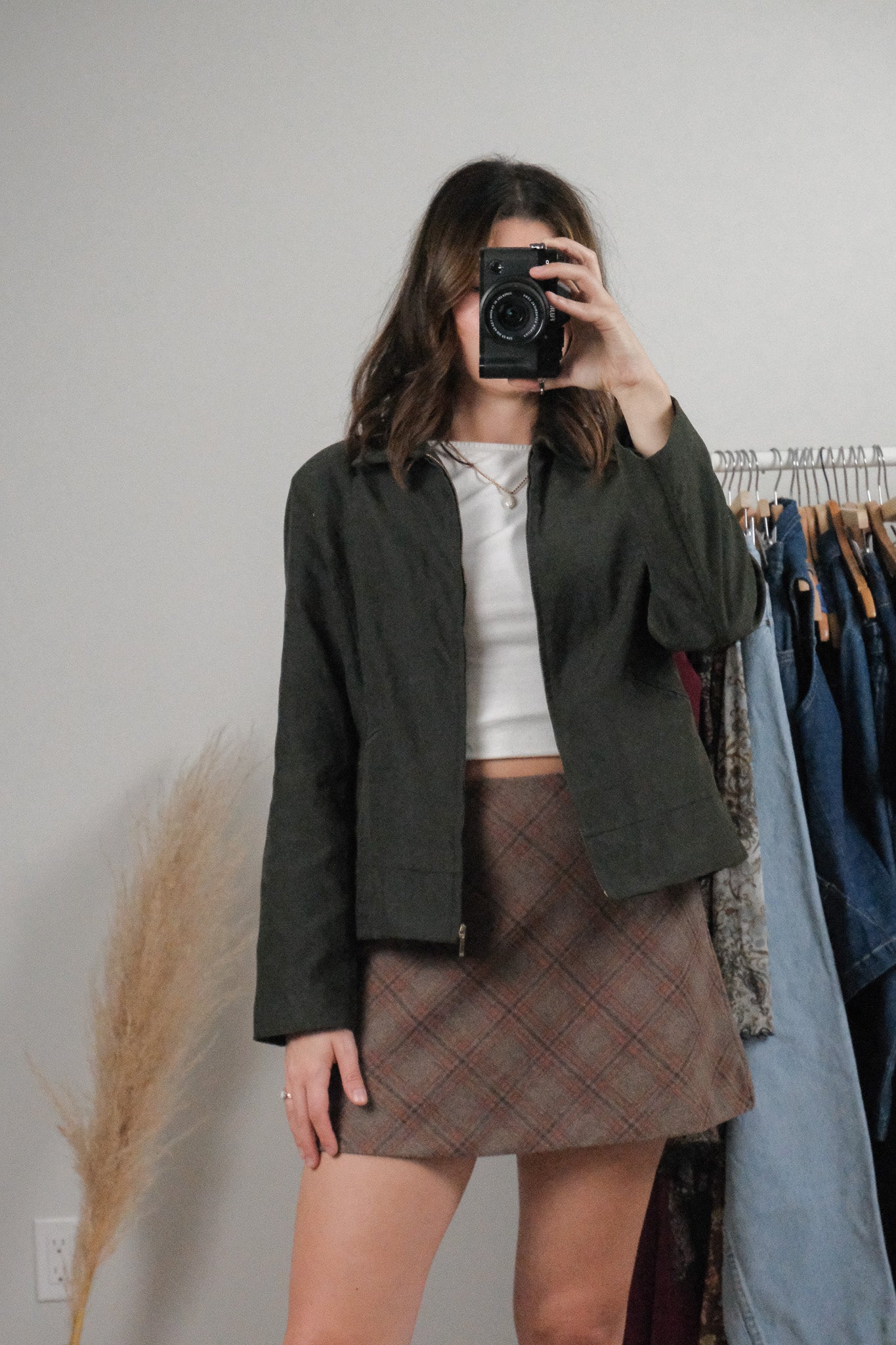 Vintage x Collared Jacket (M)