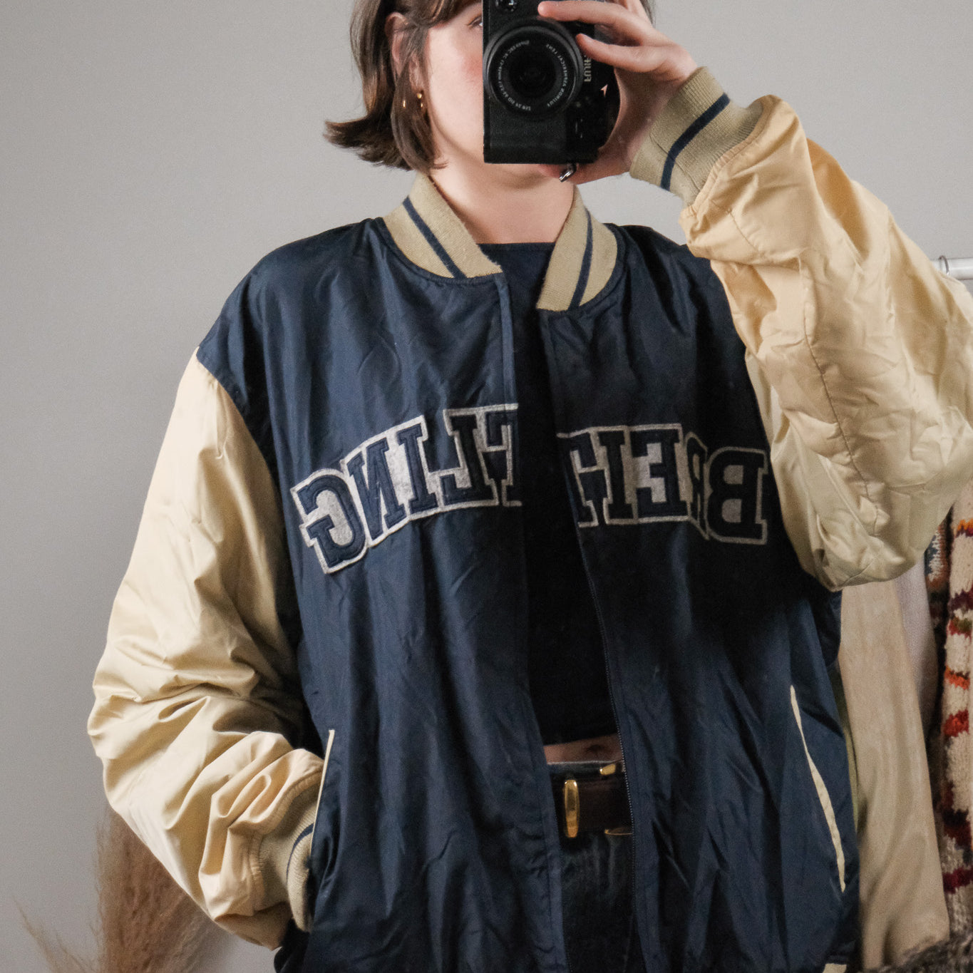 Breitling x Reversible Varsity Zip Up Jacket (L)