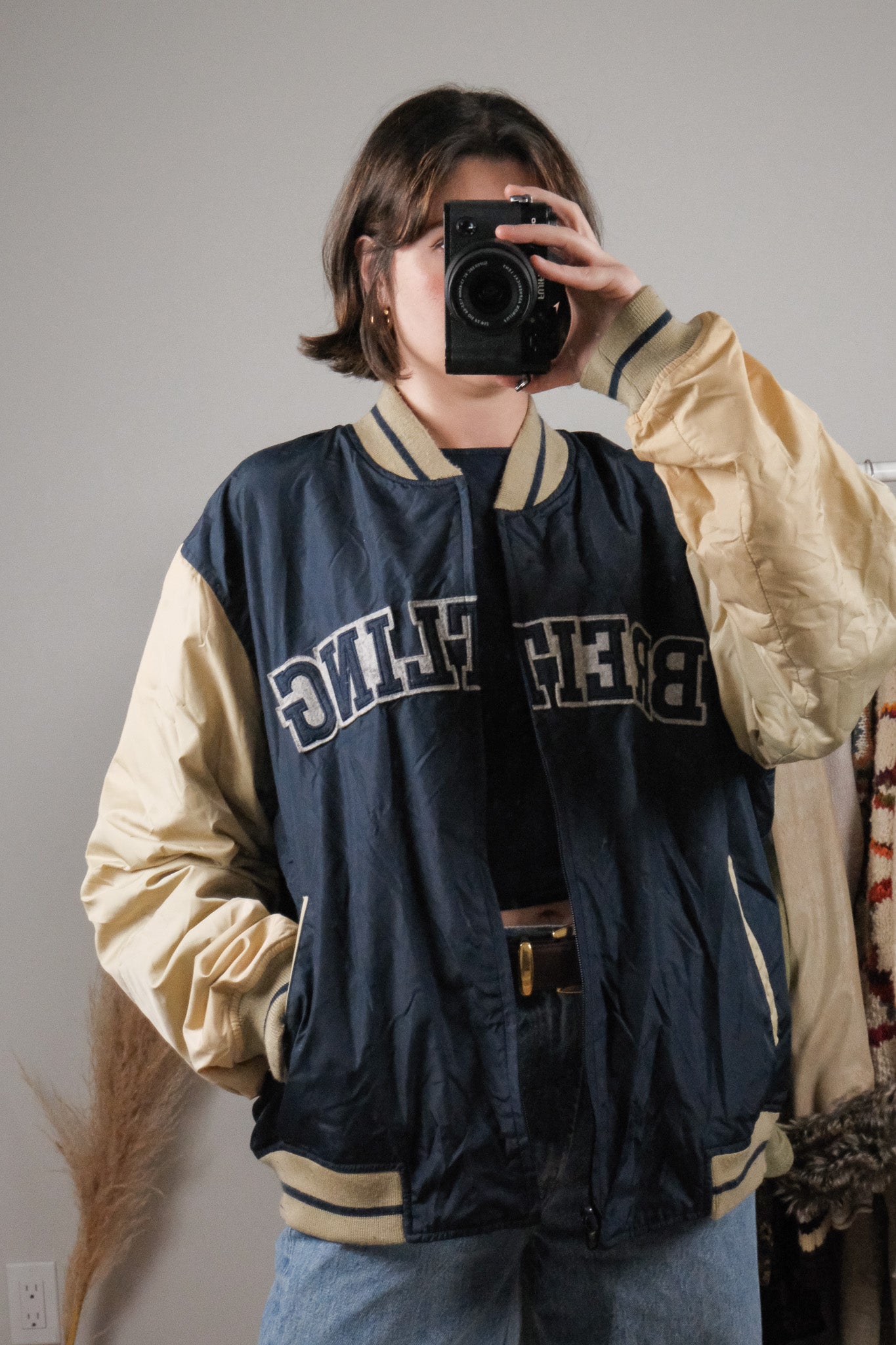 Breitling x Reversible Varsity Zip Up Jacket (L)