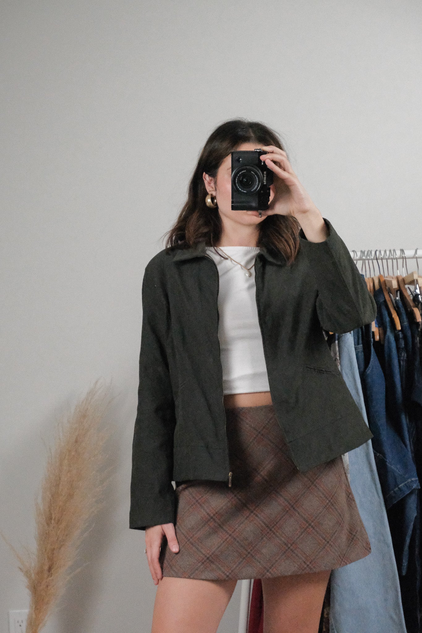 Vintage x Collared Jacket (M)