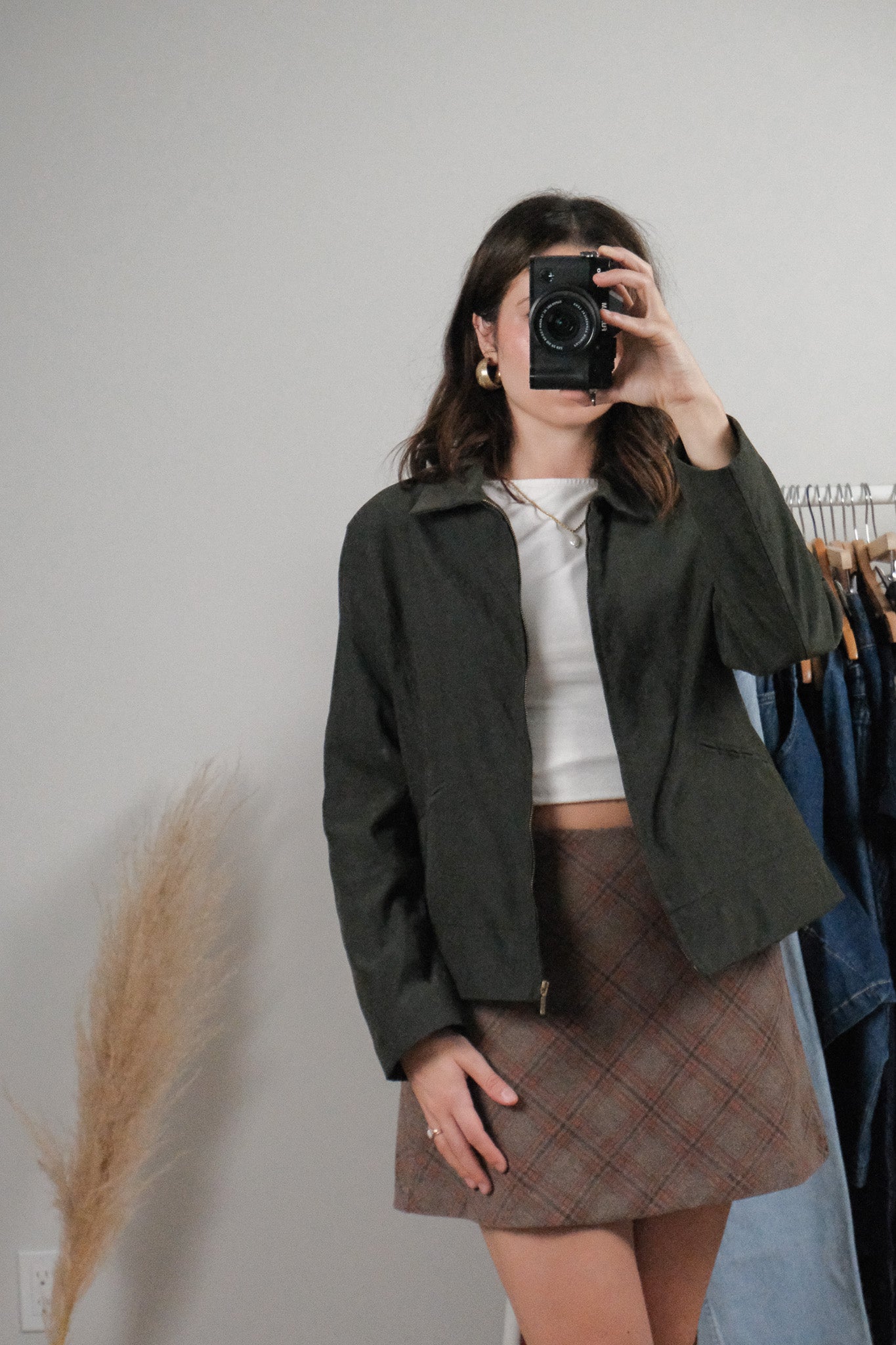 Vintage x Collared Jacket (M)