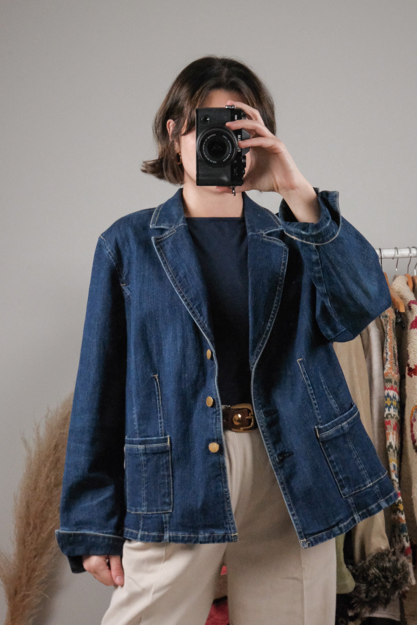 Vintage x Denim Blazer (L/XL)