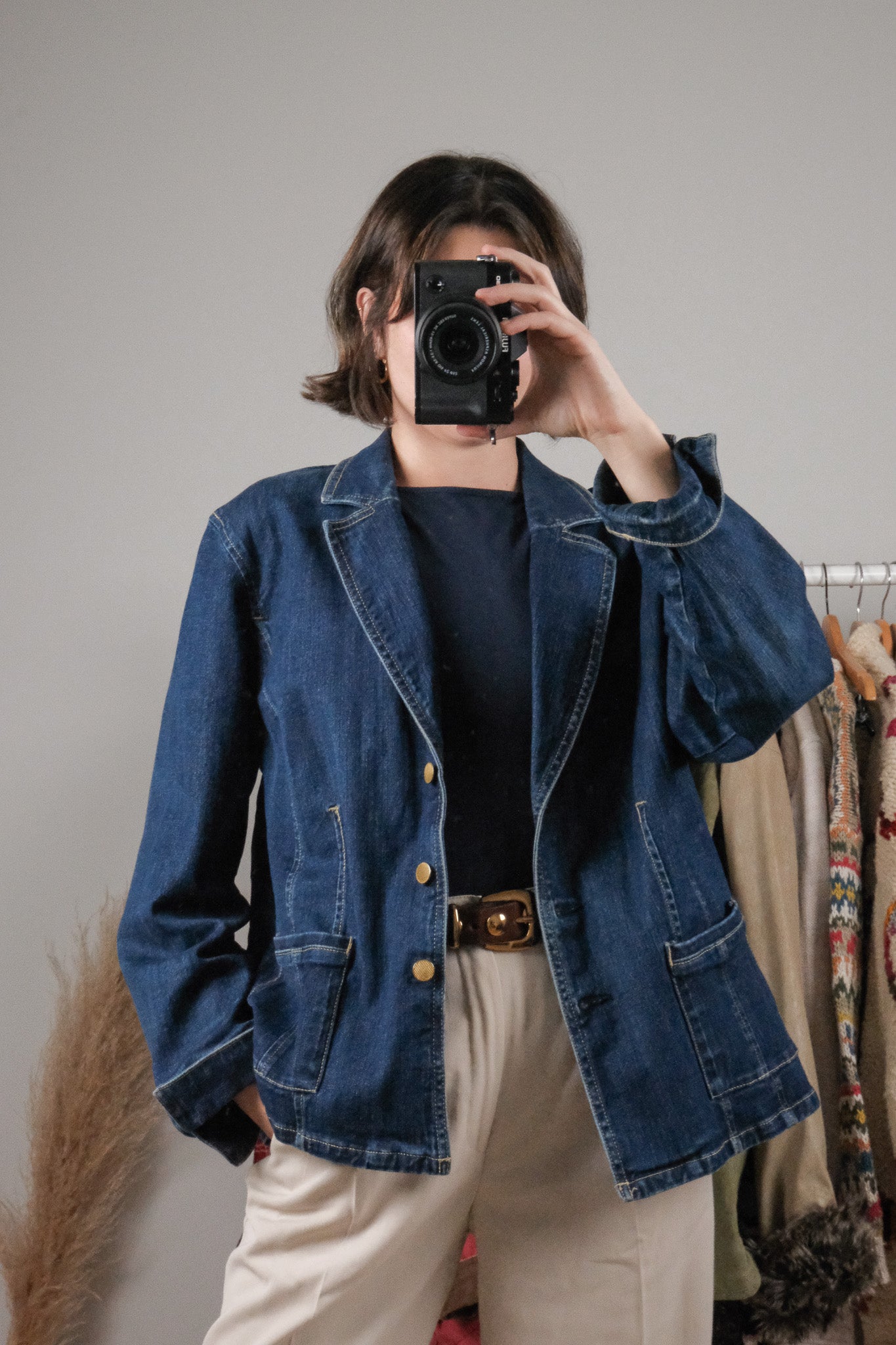 Vintage x Denim Blazer (L/XL)