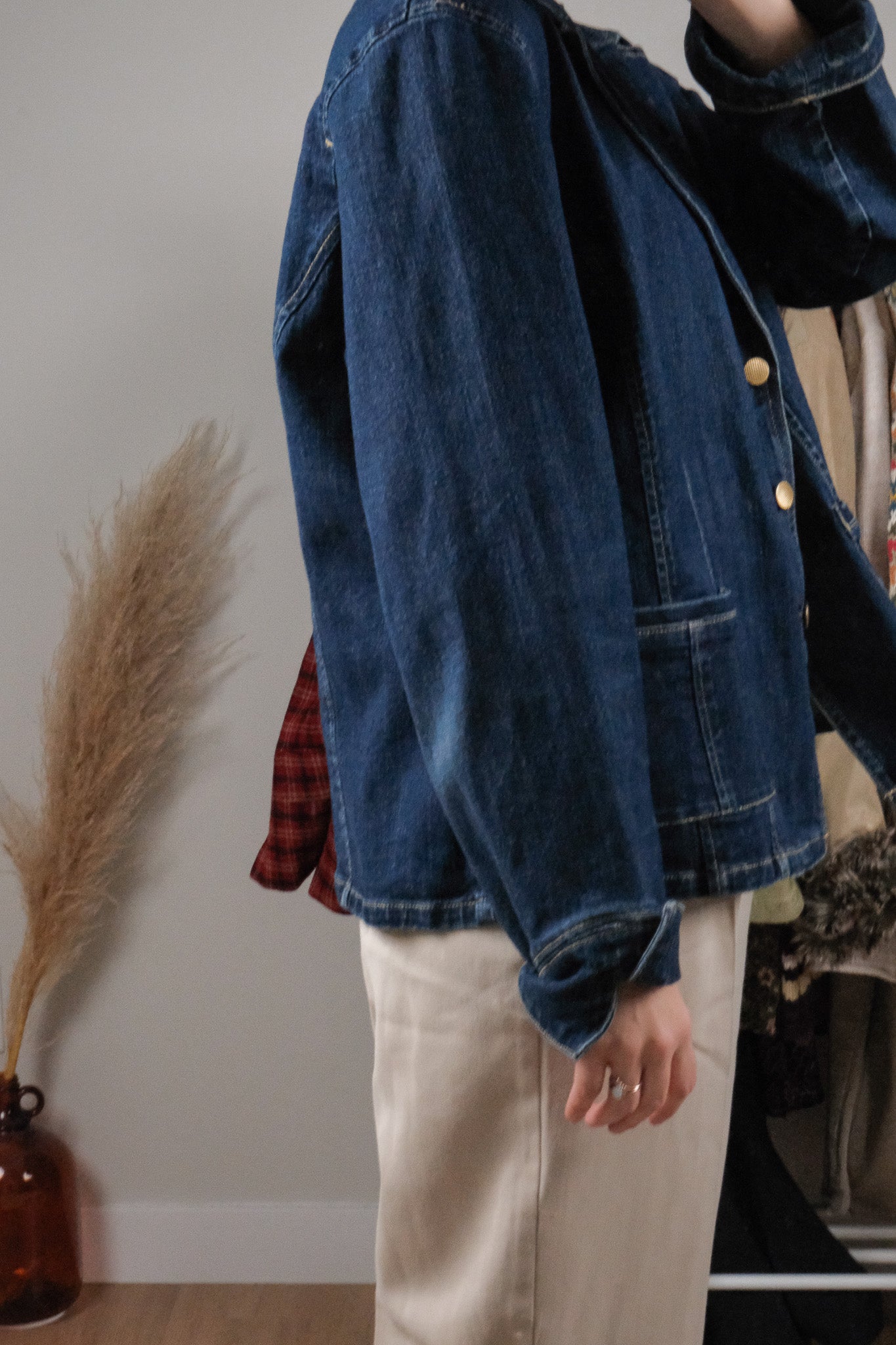 Vintage x Denim Blazer (L/XL)