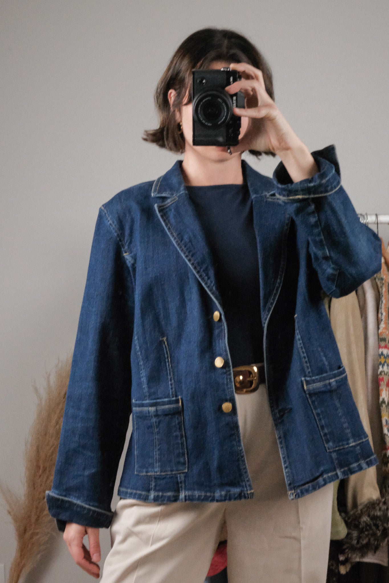 Vintage x Denim Blazer (L/XL)