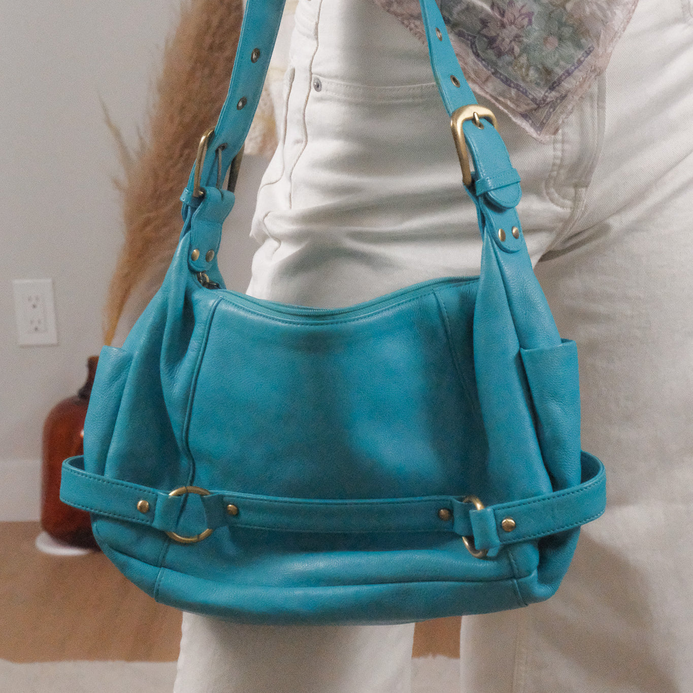 Vintage x Faux Leather Purse