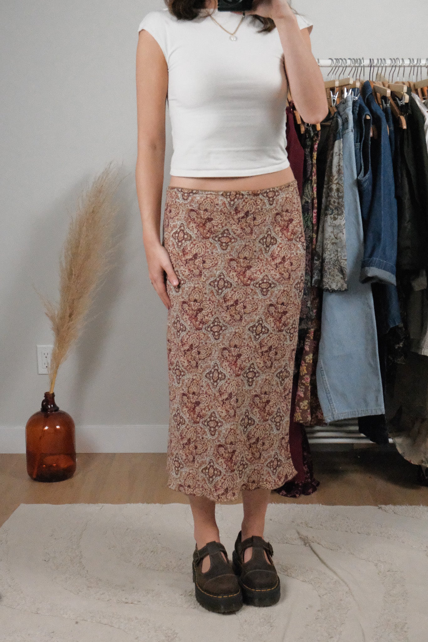 Made in Canada x Vintage x Midi Skirt (10/12)