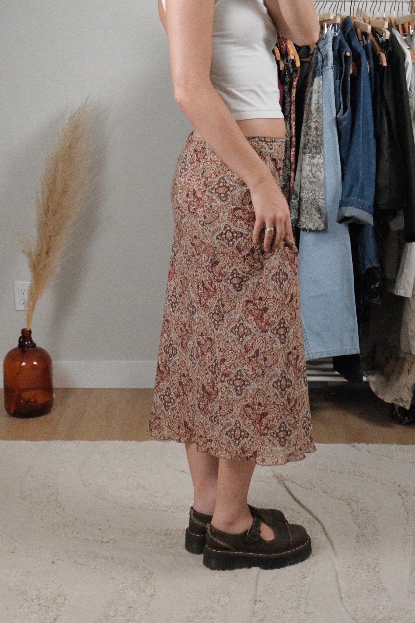 Made in Canada x Vintage x Midi Skirt (10/12)