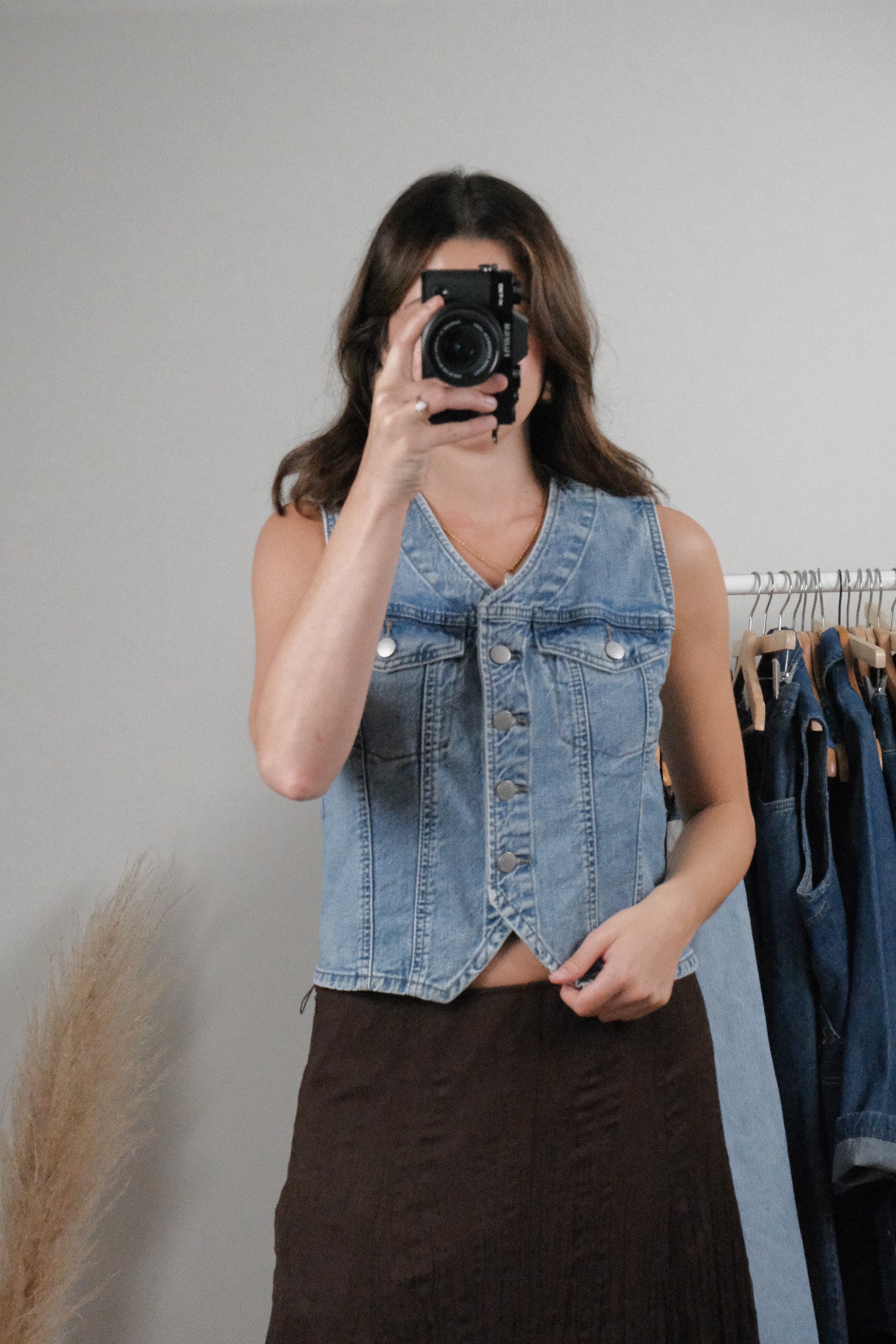 Modern x Denim Vest (XS/S)