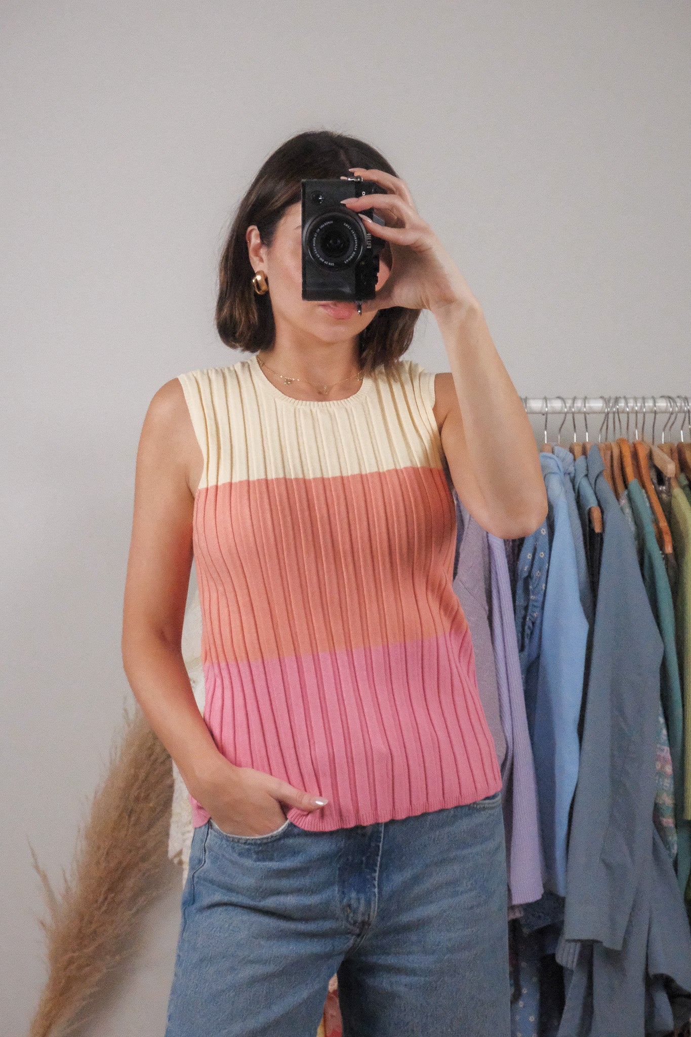 Deadstock x Vintage x Multicolour Tank (L)