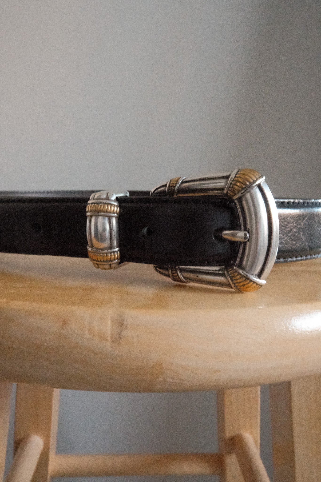 Vintage x Leather Belt (S)