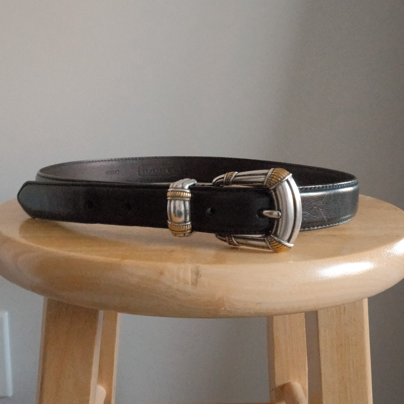 Vintage x Leather Belt (S)