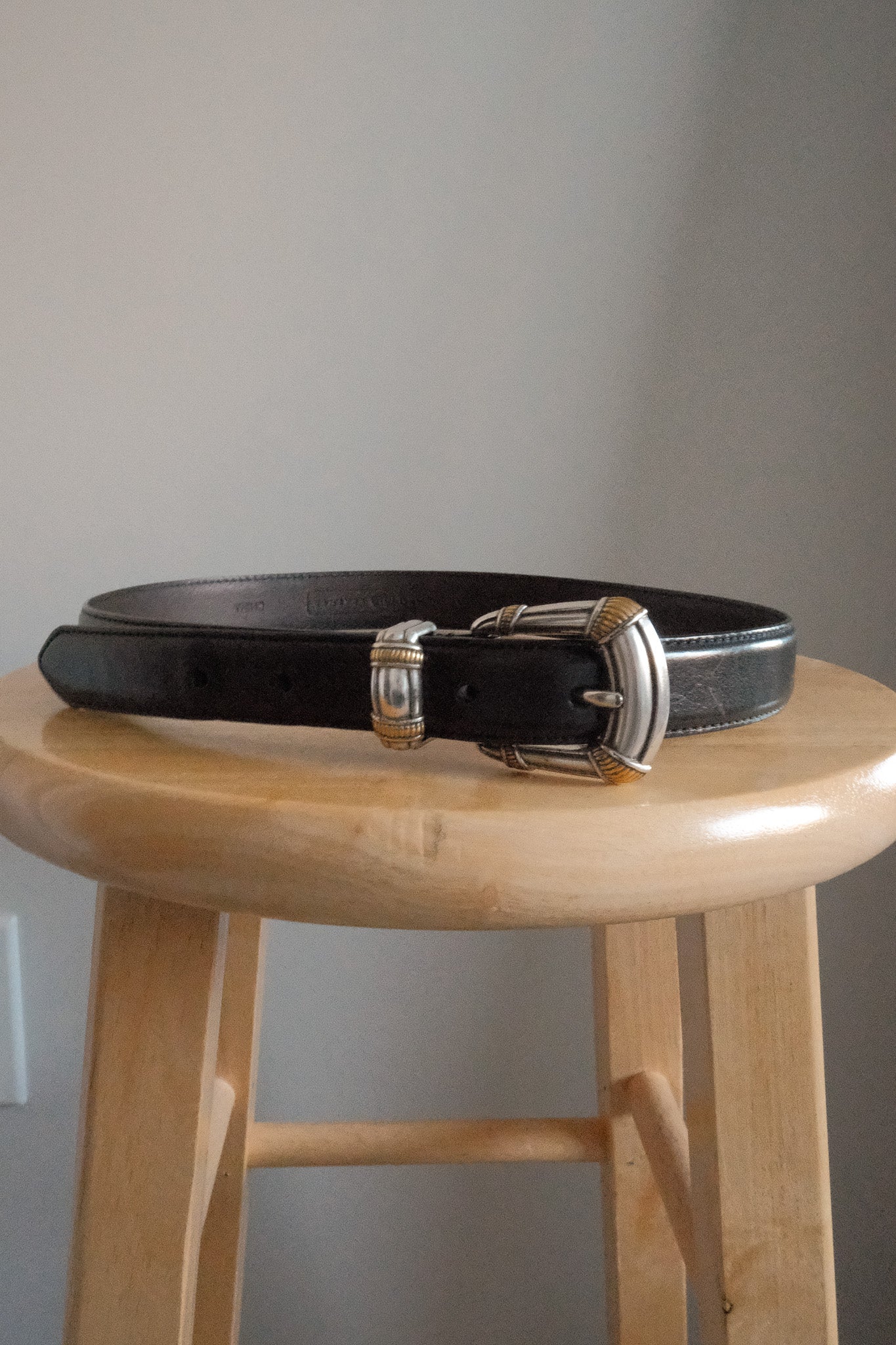 Vintage x Leather Belt (S)