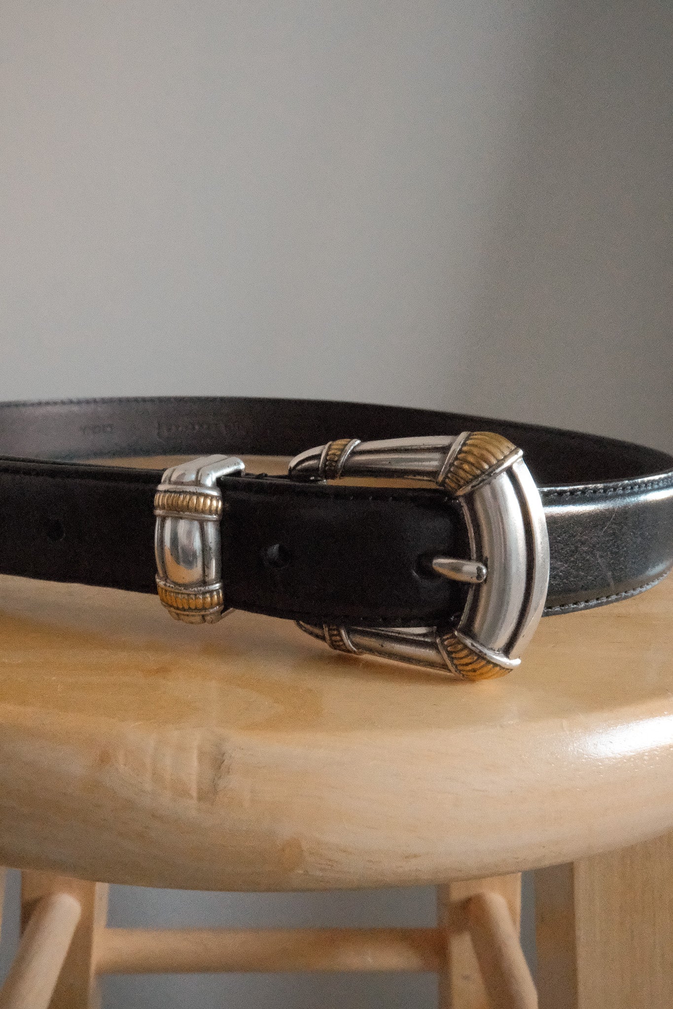 Vintage x Leather Belt (S)