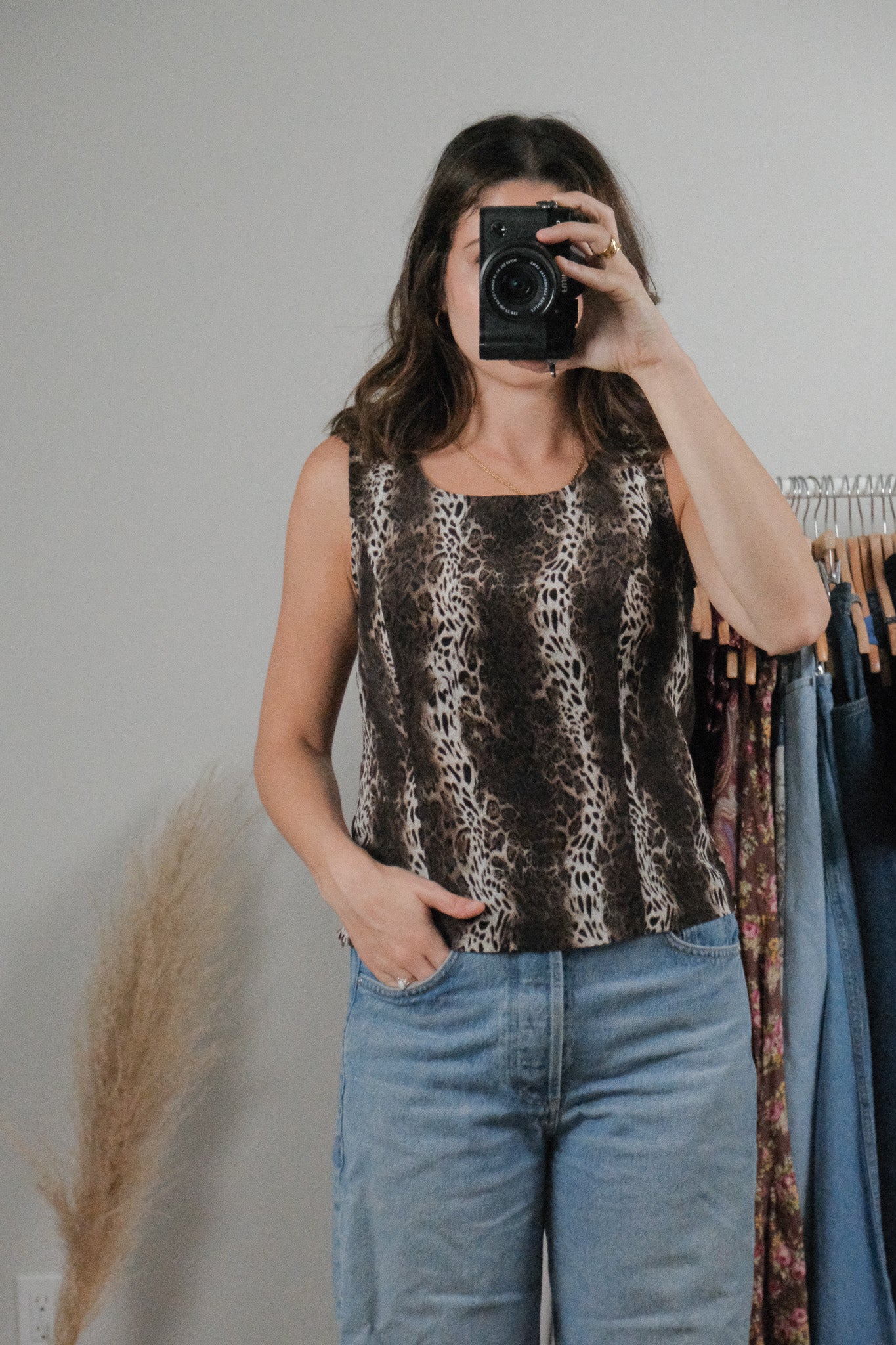 Vintage x Animal Prink Top (S)