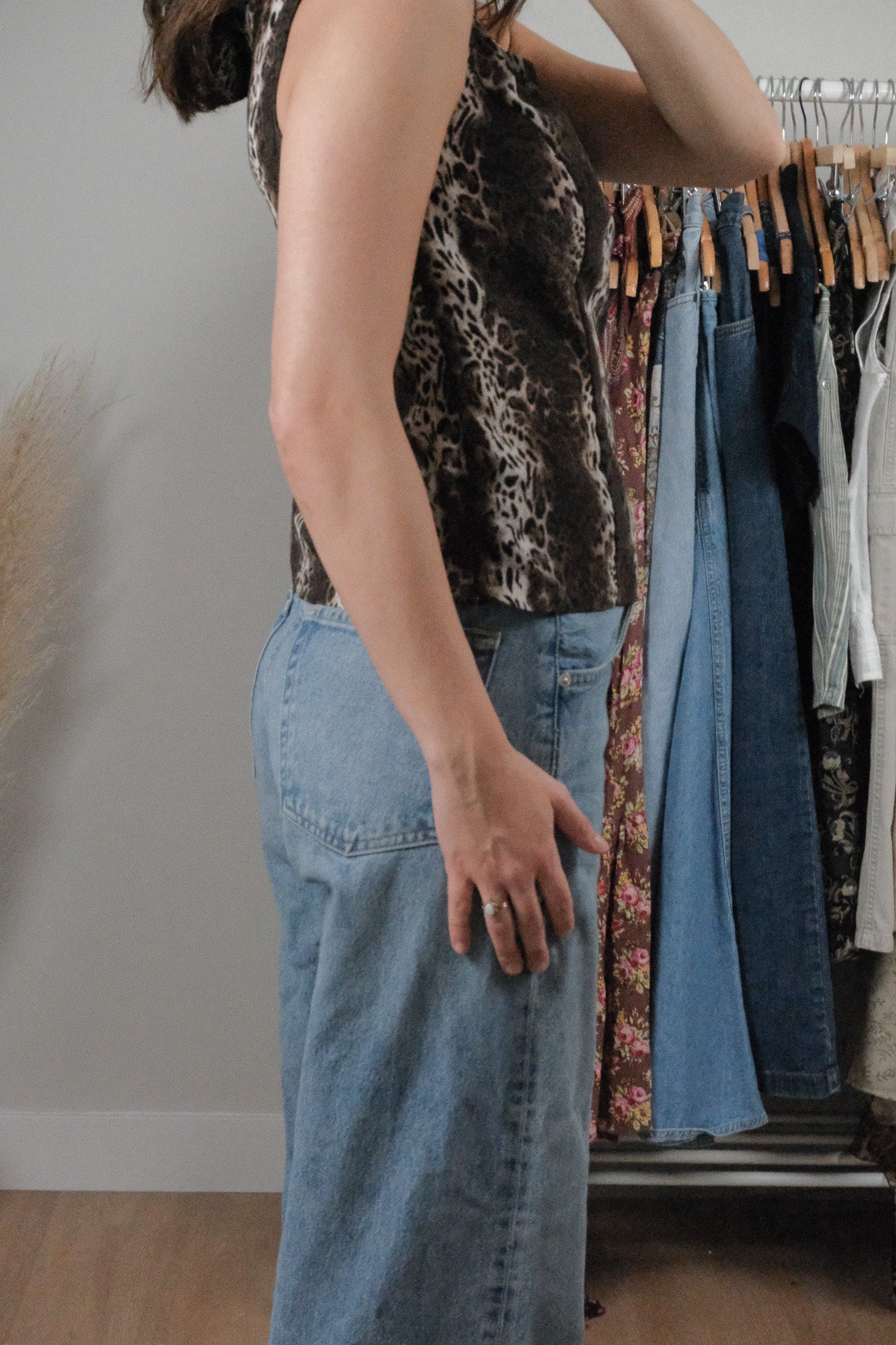 Vintage x Animal Prink Top (S)