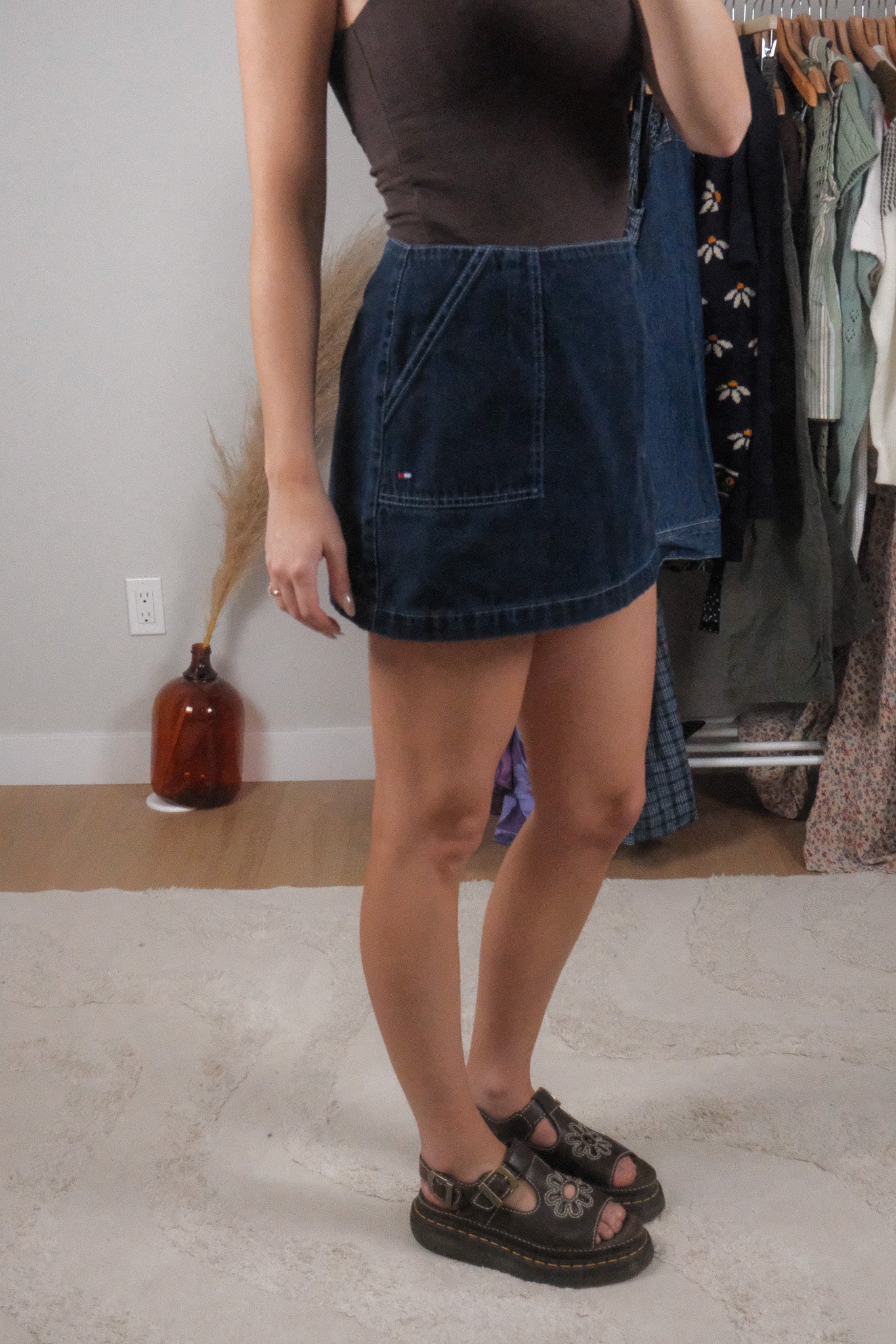 Made in Canada x Vintage x Tommy Hilfiger Denim Mini Skirt (4/6)