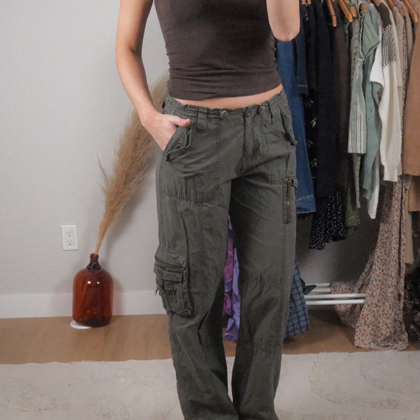 Vintage x Cotton Cargo Pants (6)