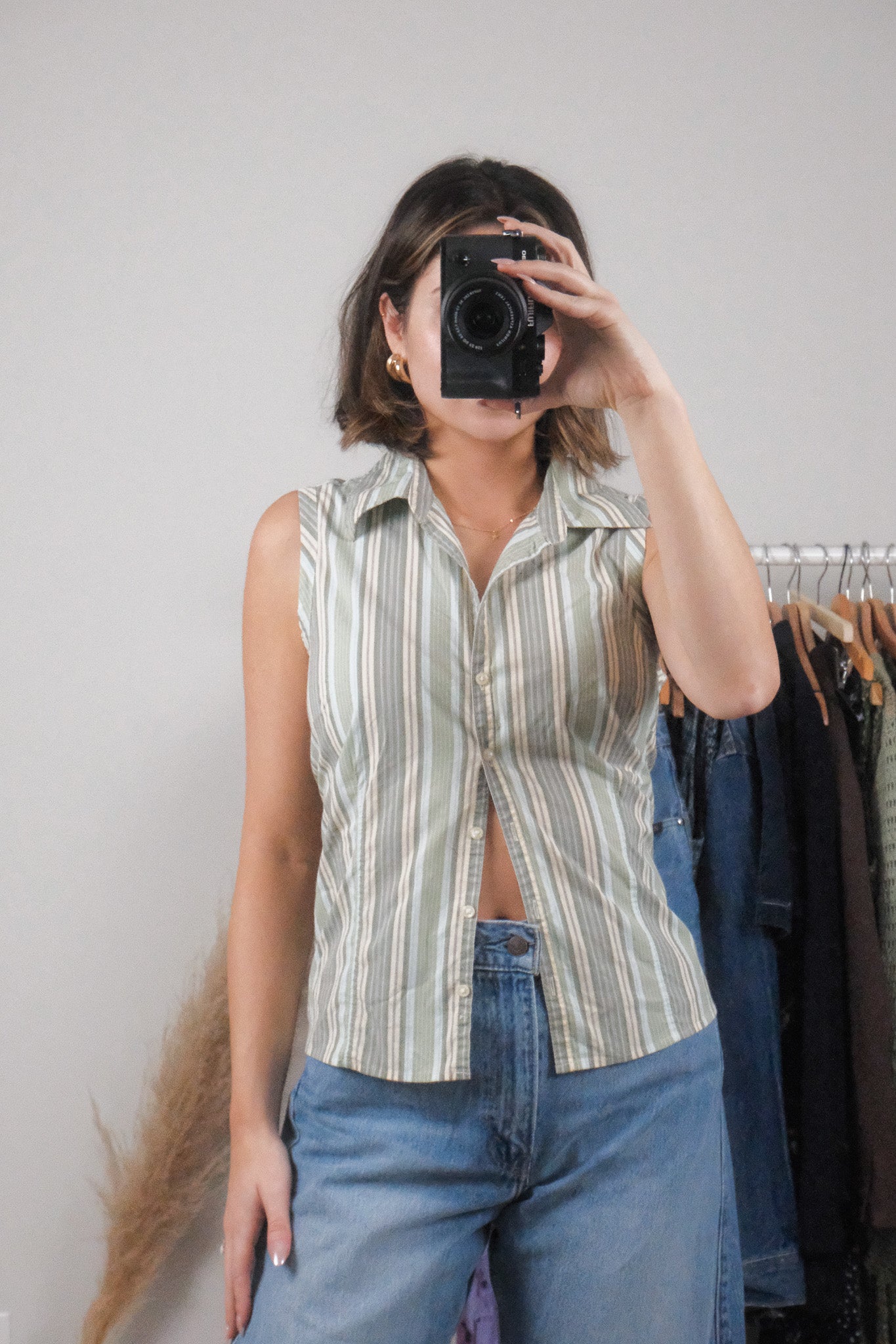 Vintage x Striped Tank (M)