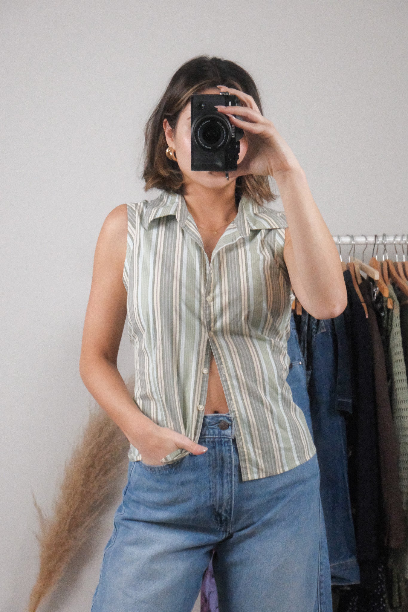 Vintage x Striped Tank (M)