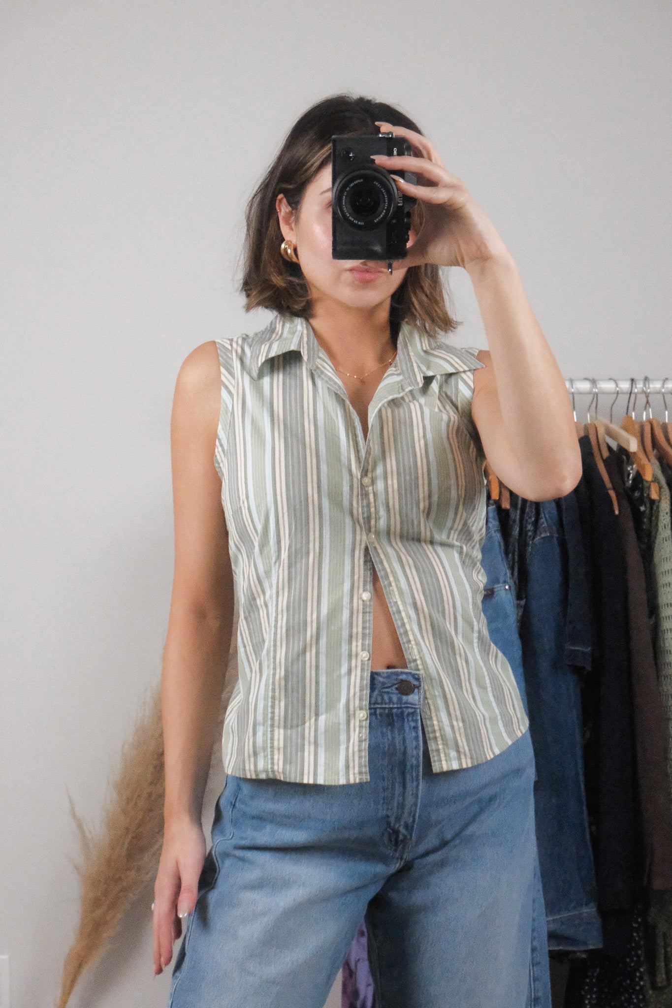 Vintage x Striped Tank (M)