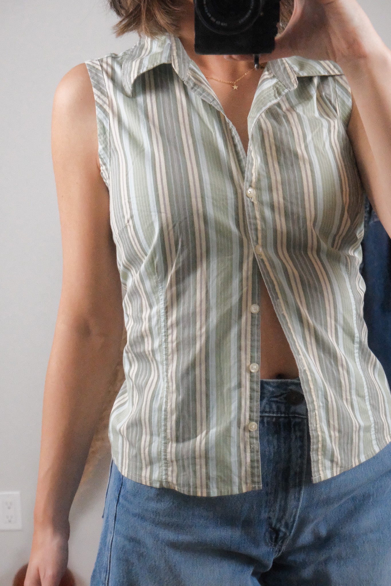 Vintage x Striped Tank (M)