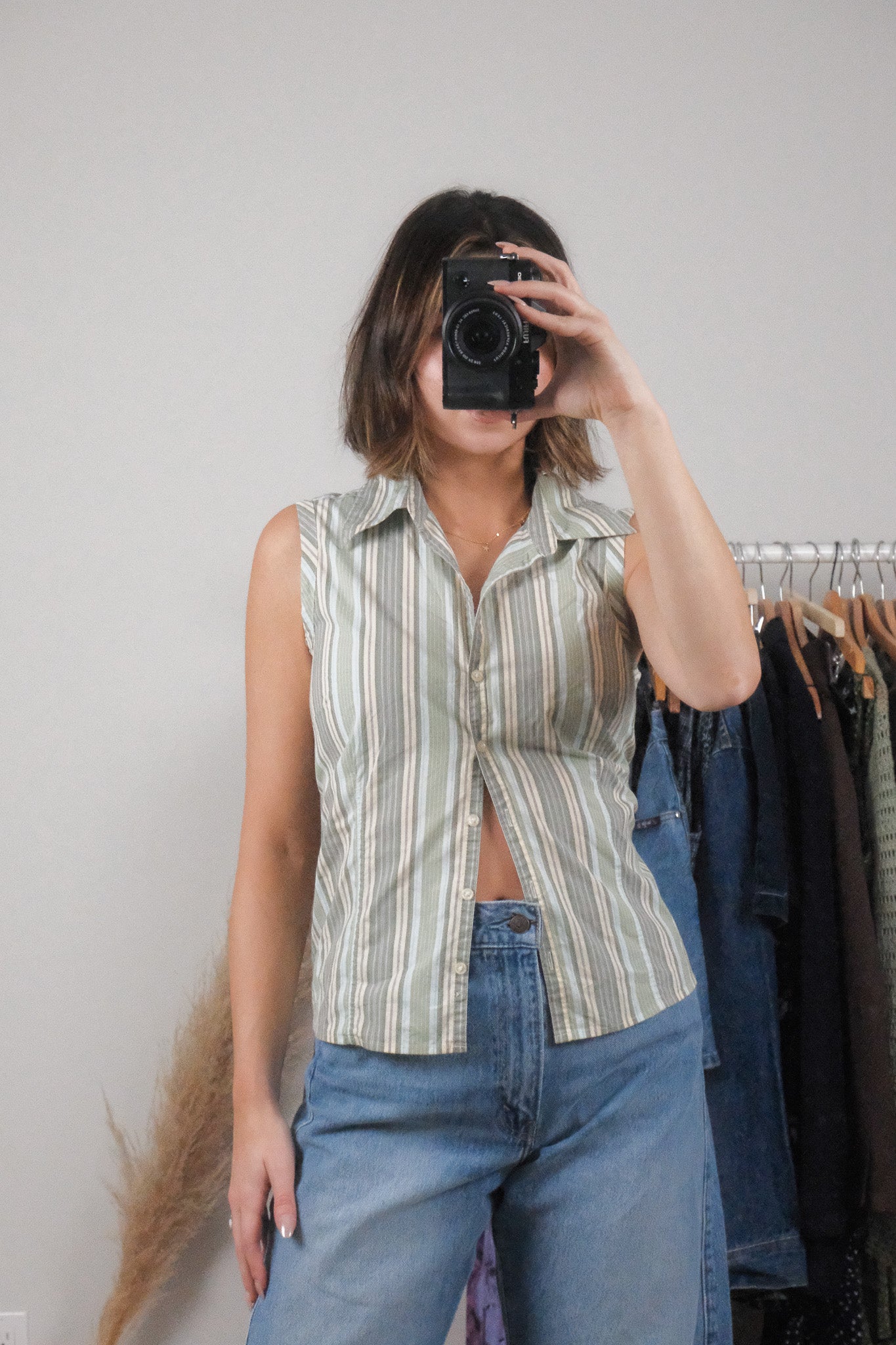 Vintage x Striped Tank (M)