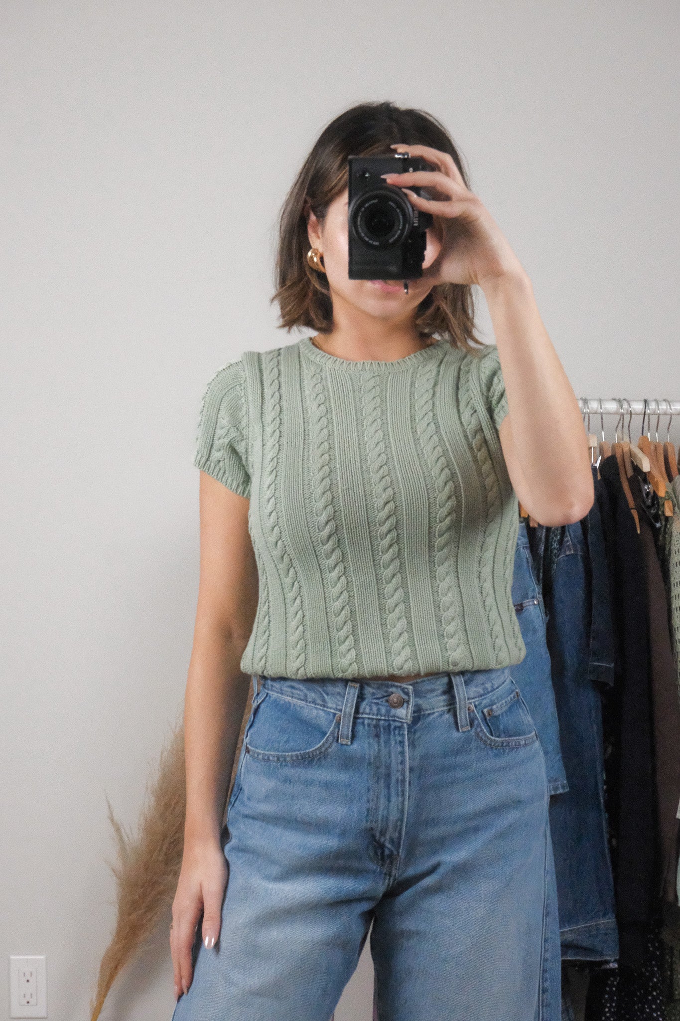 Made in Korea x Vintage x Gap x Cotton Textured Knit (XS/S)