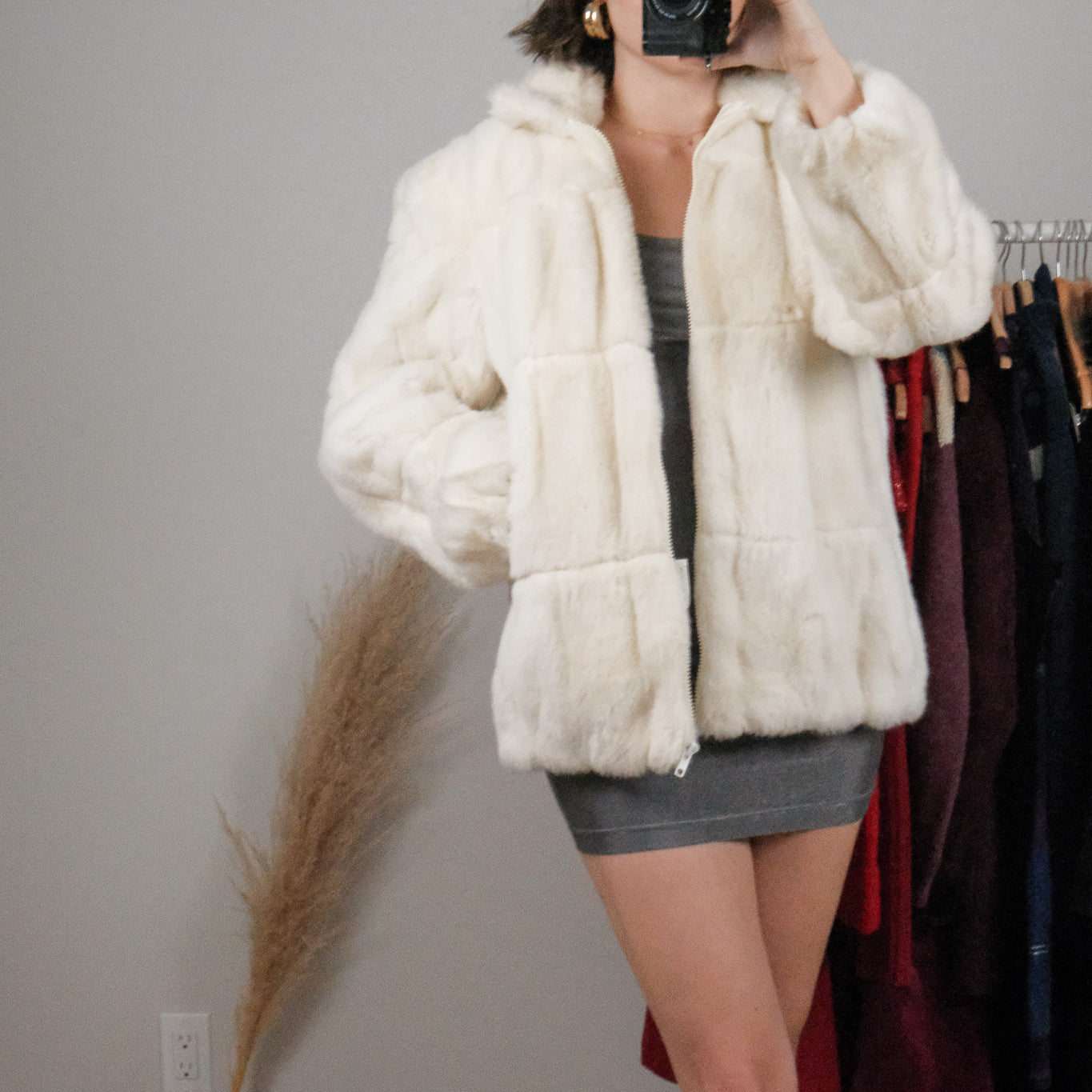 Made in Canada x Vintage x Faux Fur Coat (M/L)