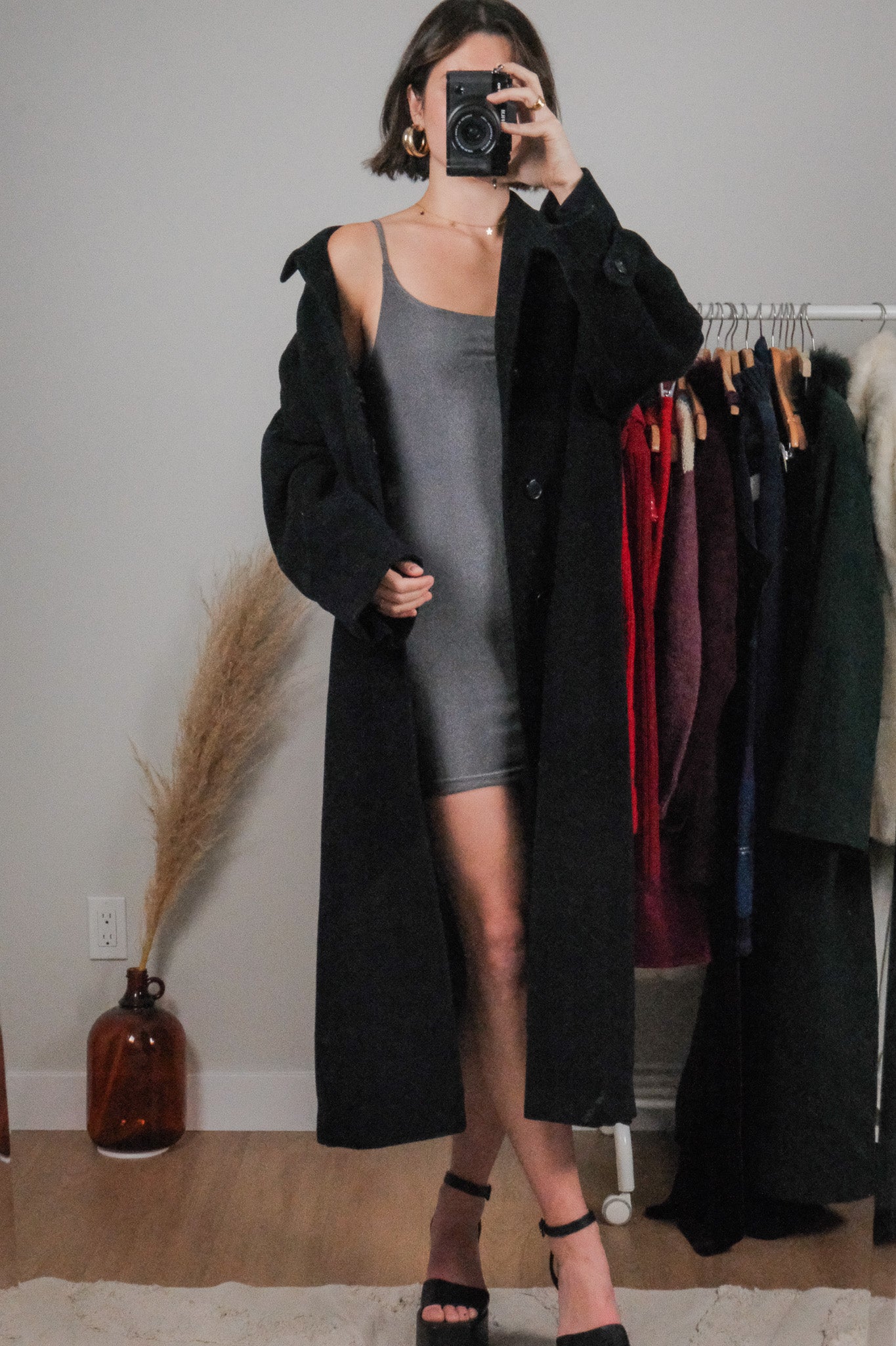 Made in Italy x Vintage x Mani by Giorgio Armani Wool Coat (M/L)