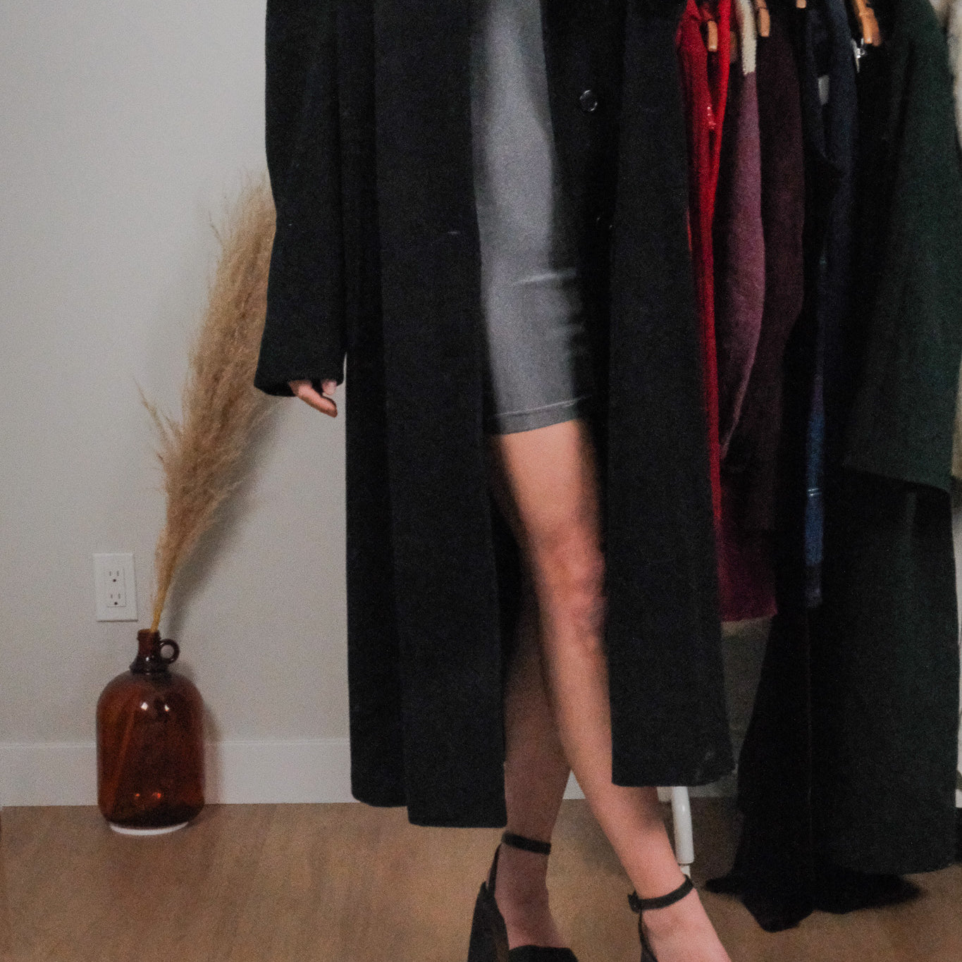 Made in Italy x Vintage x Mani by Giorgio Armani Wool Coat (M/L)