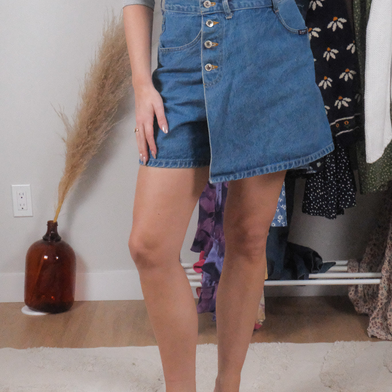 Vintage x Denim Skort (6/8)